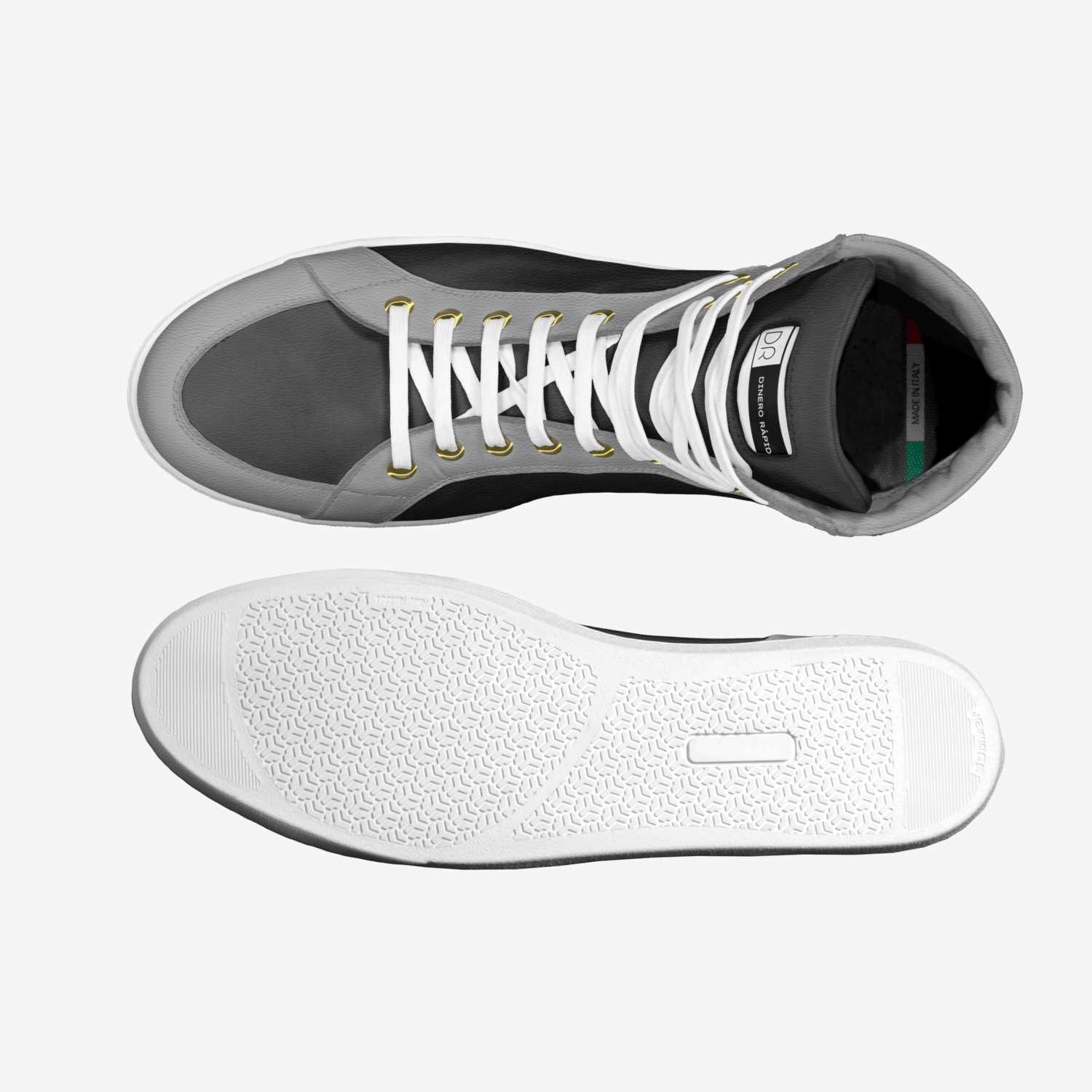 DINERO'S custom made in Italy shoes by Dinero Rápido | Top view