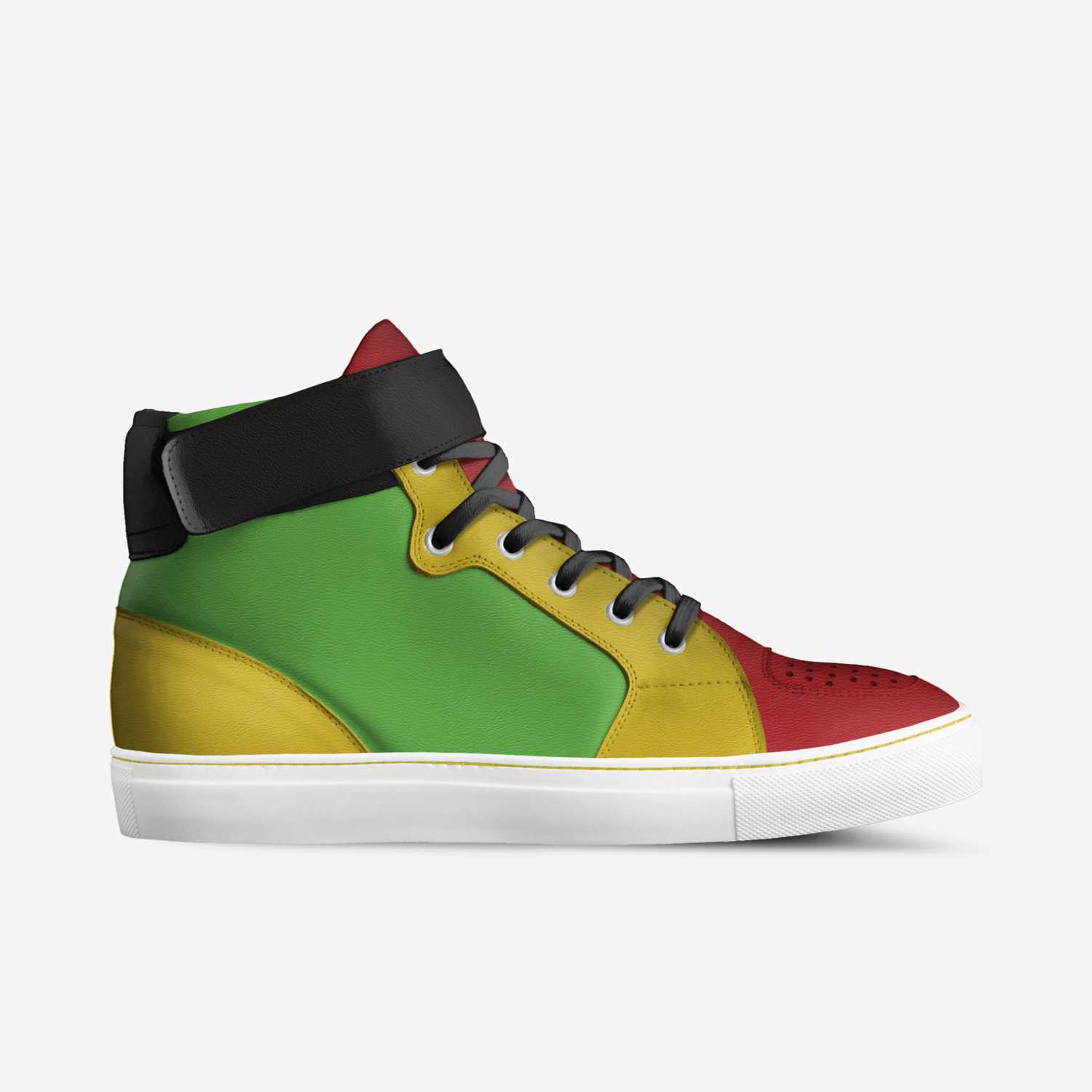 colorr custom made in Italy shoes by Austin Jackson | Side view