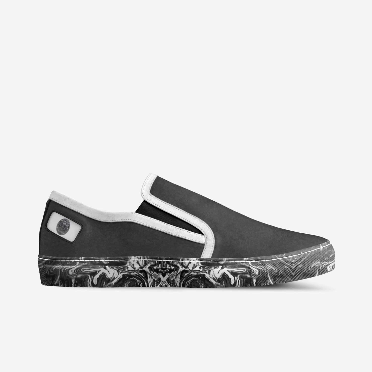 Marballizer custom made in Italy shoes by Evan Eckert | Side view