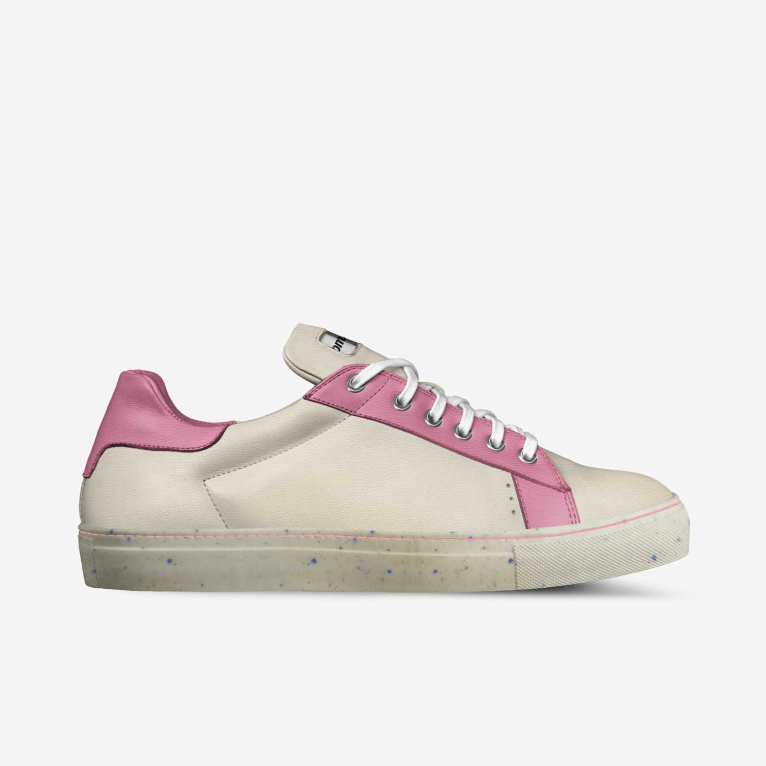 Pink Star custom made in Italy shoes by Sarnaa Archie | Side view