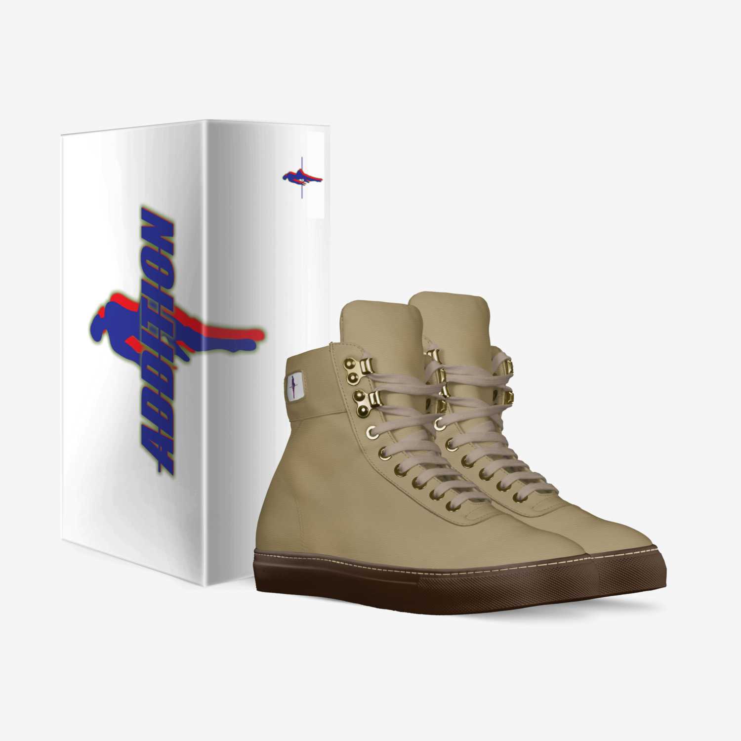 Desert Storm custom made in Italy shoes by Guerschom Petit-frere | Box view