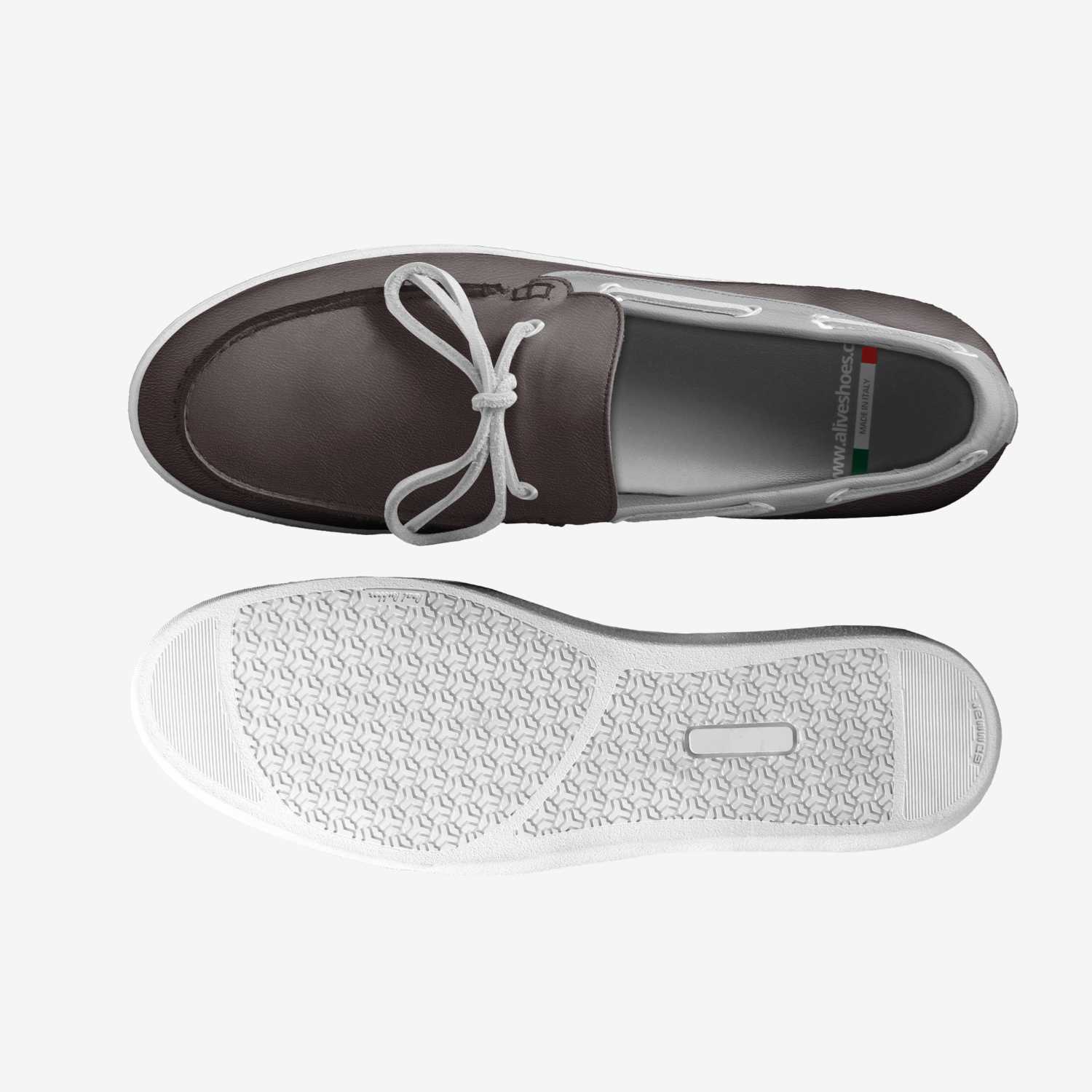 Black River custom made in Italy shoes by Nehemiah Tezeno | Top view