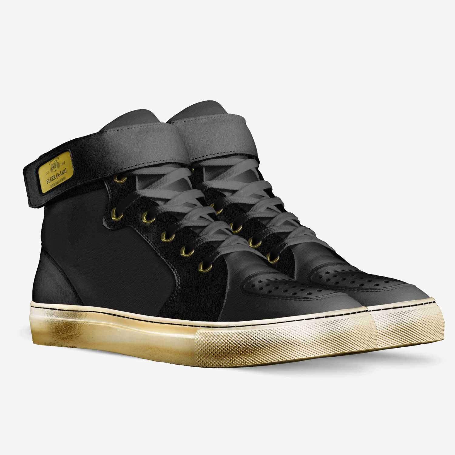 FLEEK (A-list) custom made in Italy shoes by Jamal Foster | Double view
