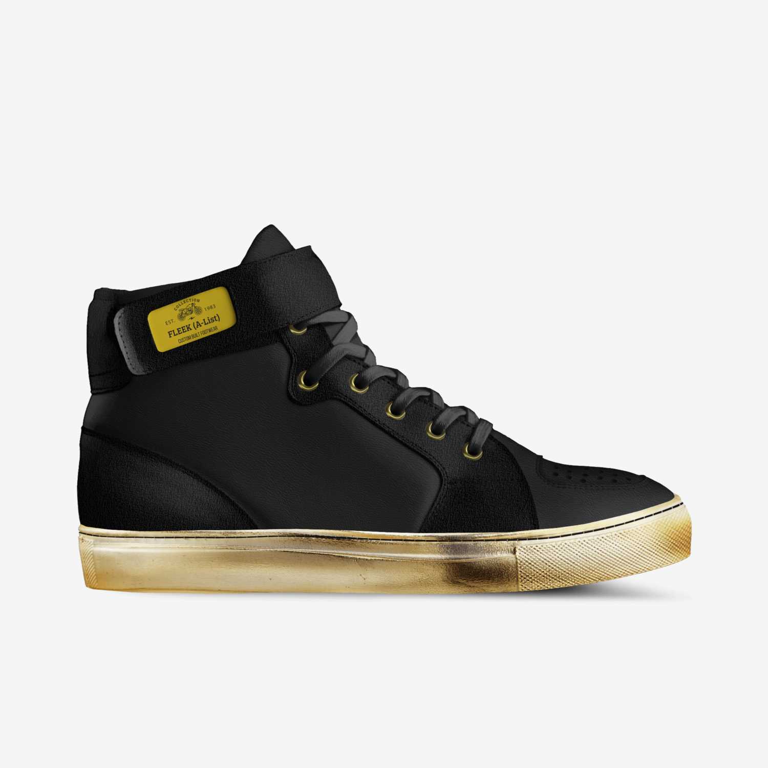 FLEEK (A-list) custom made in Italy shoes by Jamal Foster | Side view