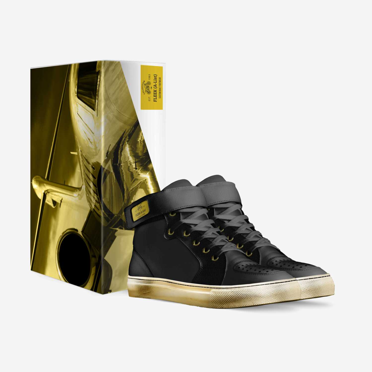 FLEEK (A-list) custom made in Italy shoes by Jamal Foster | Box view