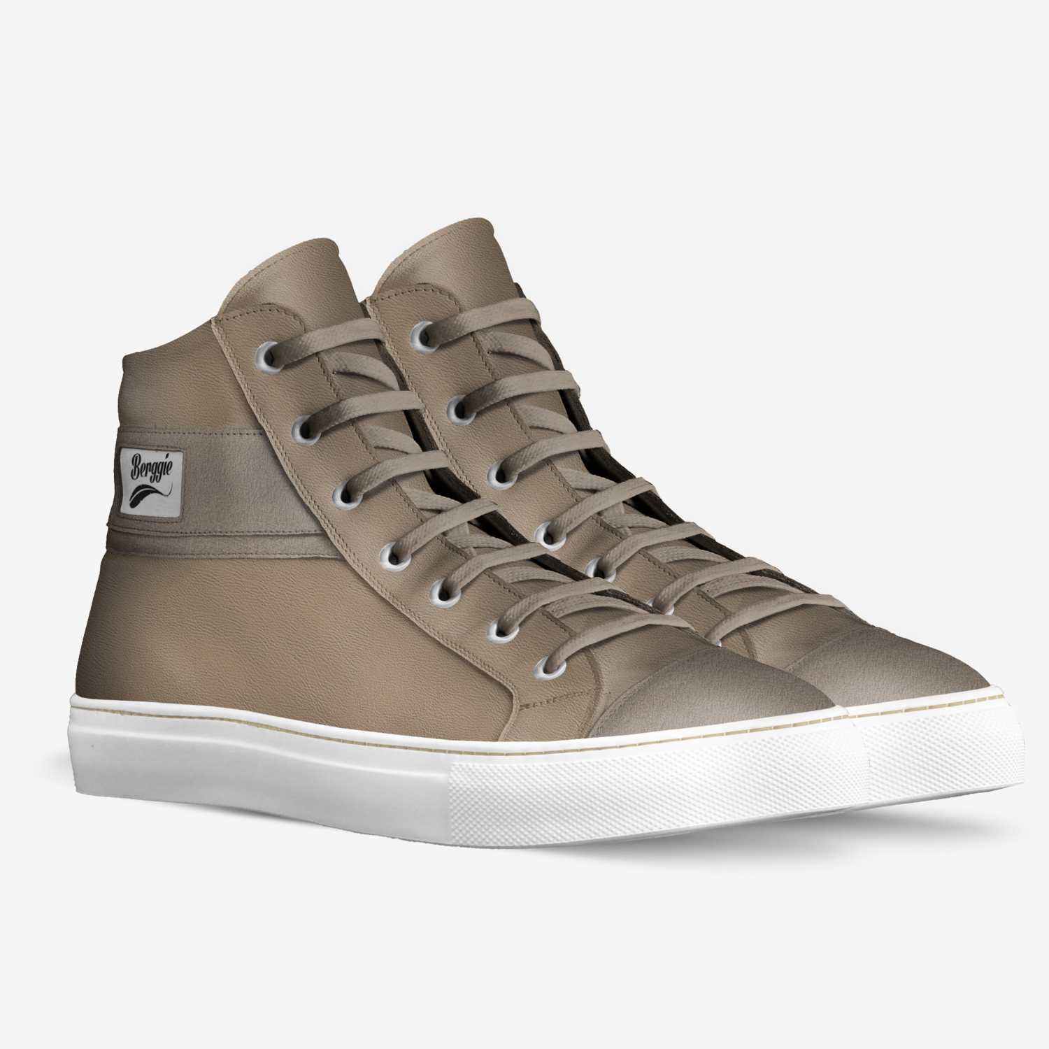 Berggie custom made in Italy shoes by Davon Grant | Double view