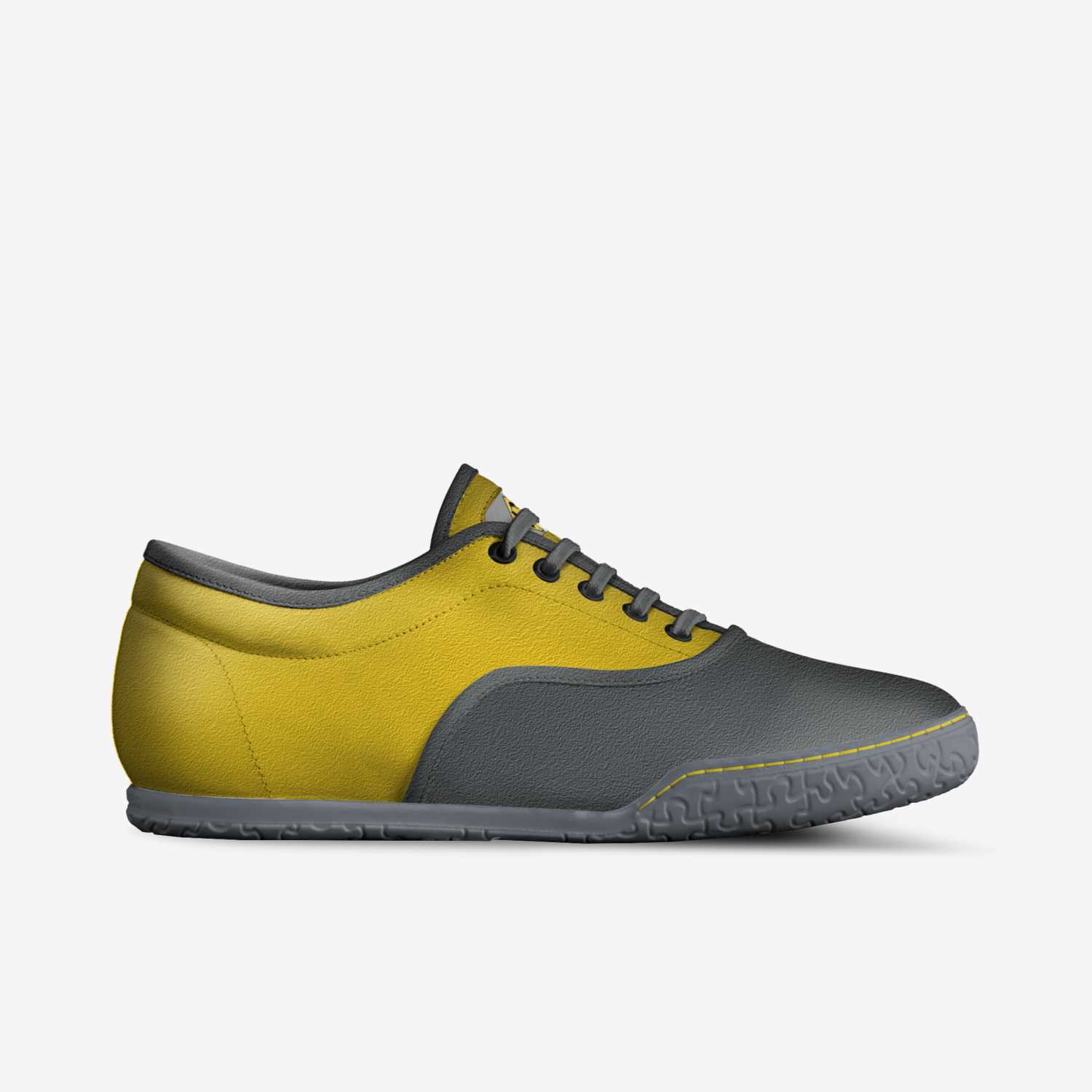 Funny Kangaroo Sign custom made in Italy shoes by Denis Marsili | Side view