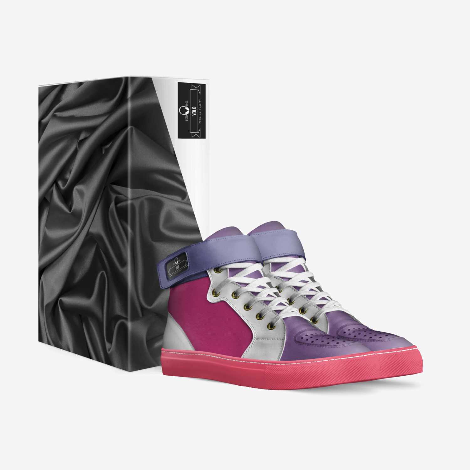 Yolo custom made in Italy shoes by Lina | Box view
