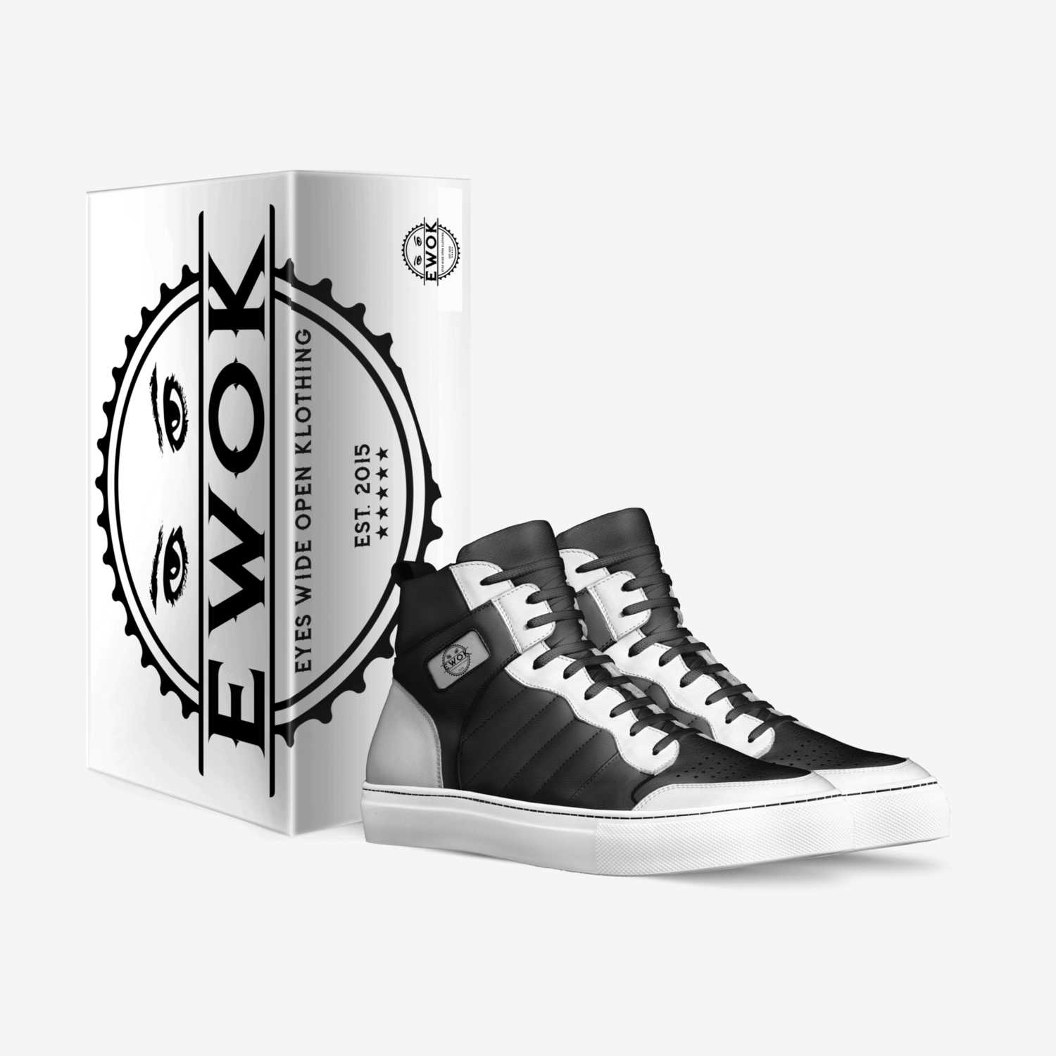 EWOK HiTek custom made in Italy shoes by Amp Jones | Box view