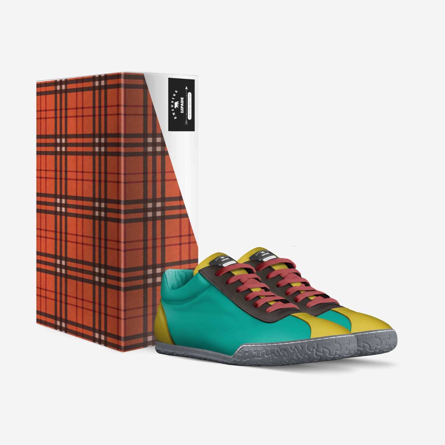 Lipade spetat custom made in Italy shoes by Tom Smo | Box view