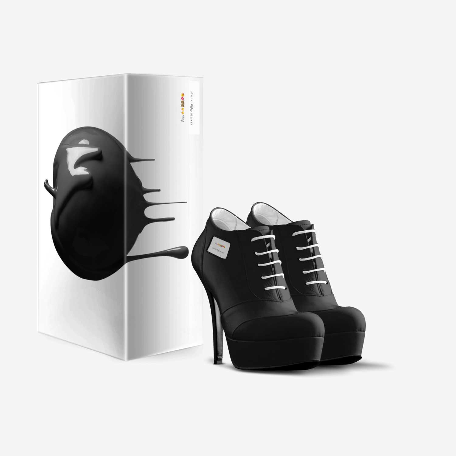 Fierce🔥🔥🙈🙉💋😘 custom made in Italy shoes by Lanayah Cotton | Box view