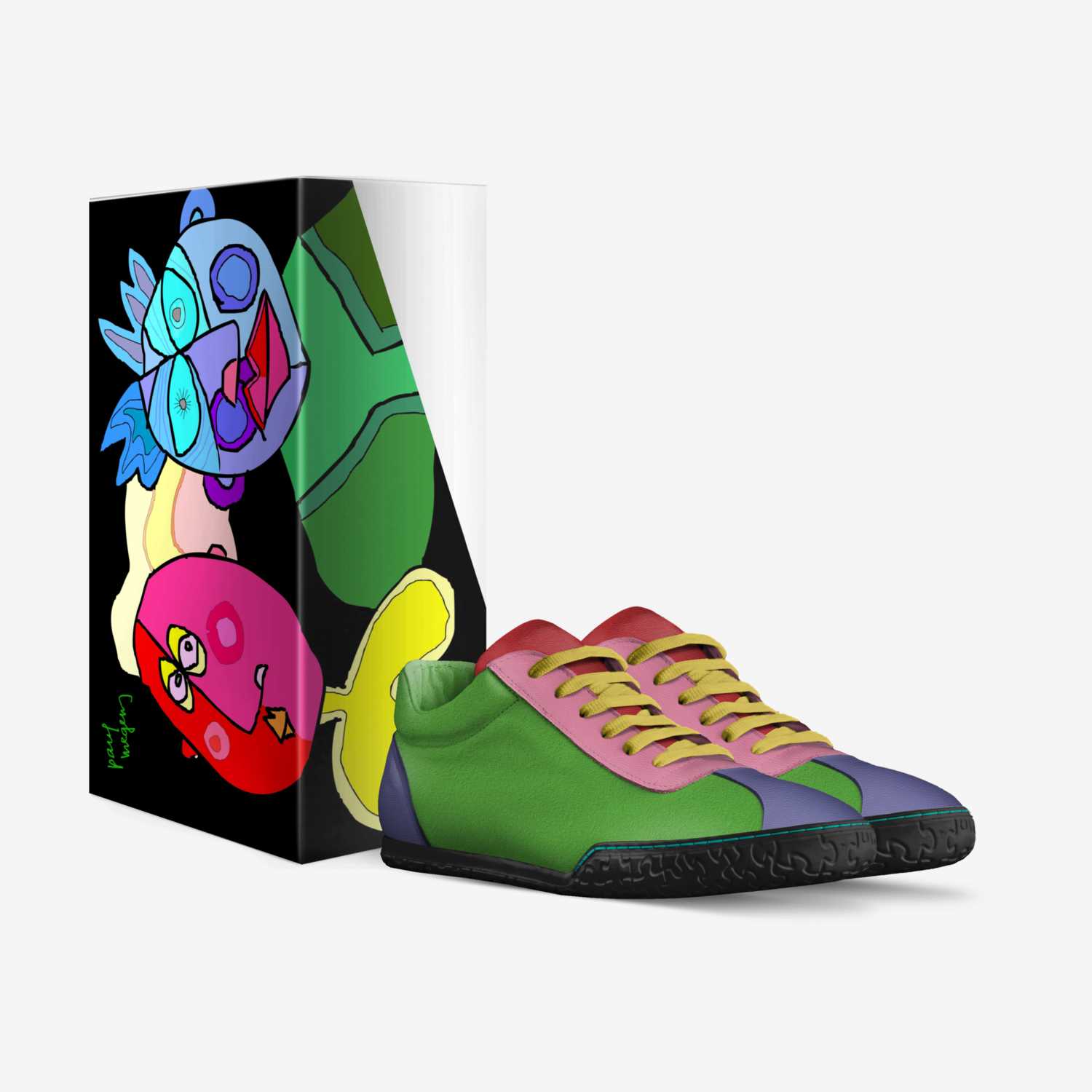 them custom made in Italy shoes by Paul Megens | Box view