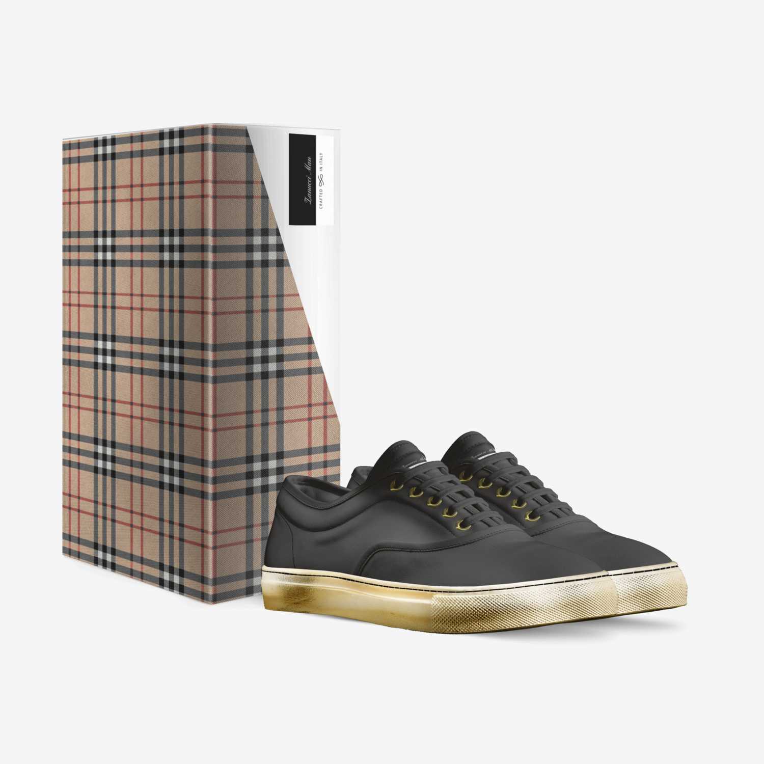 Zanucci Man custom made in Italy shoes by Charlie Moss | Box view