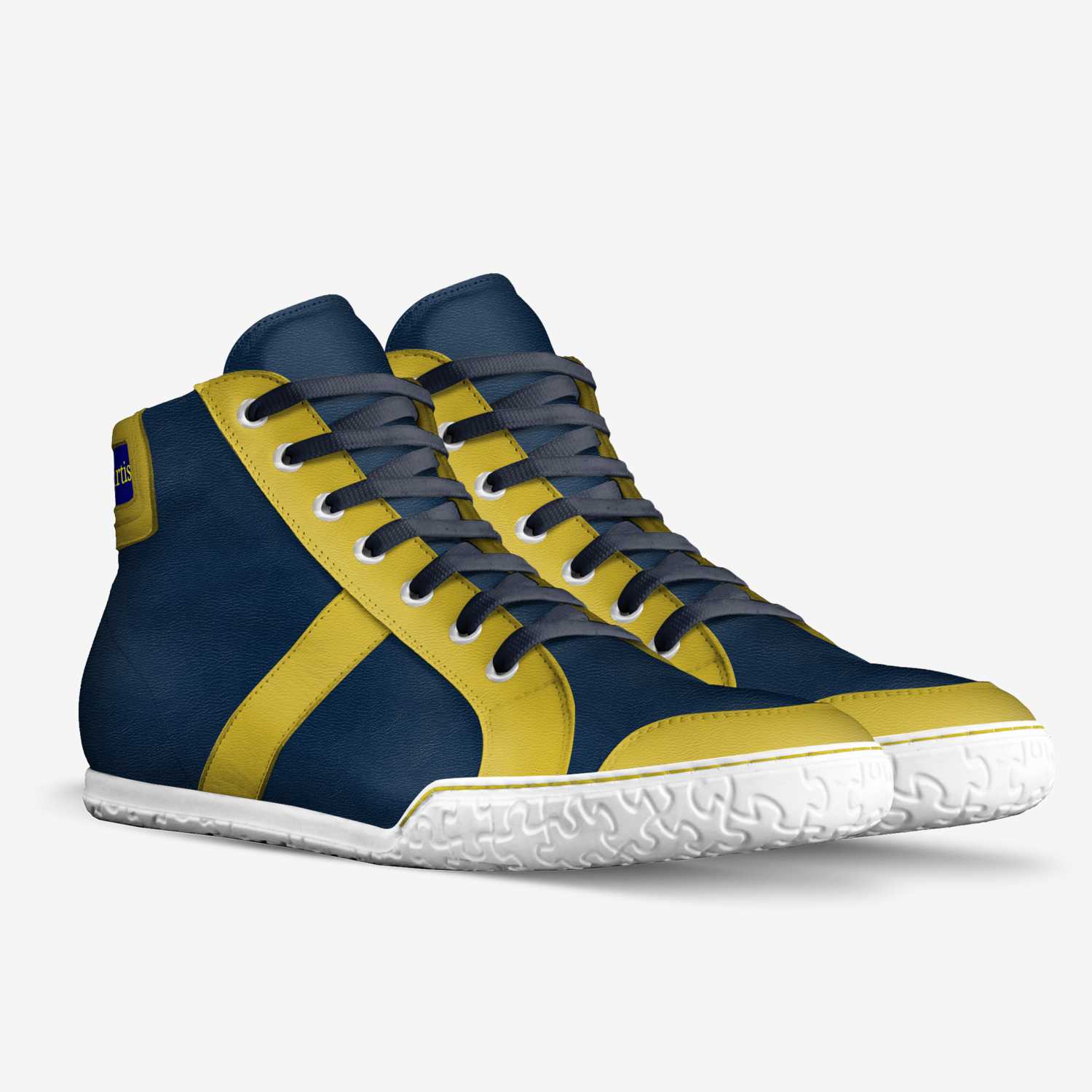d.Curtis Champion custom made in Italy shoes by Tai Harris | Double view