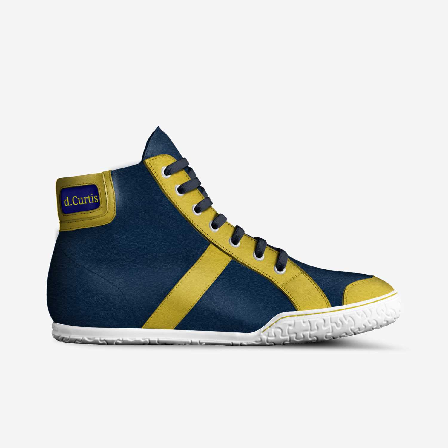 d.Curtis Champion custom made in Italy shoes by Tai Harris | Side view