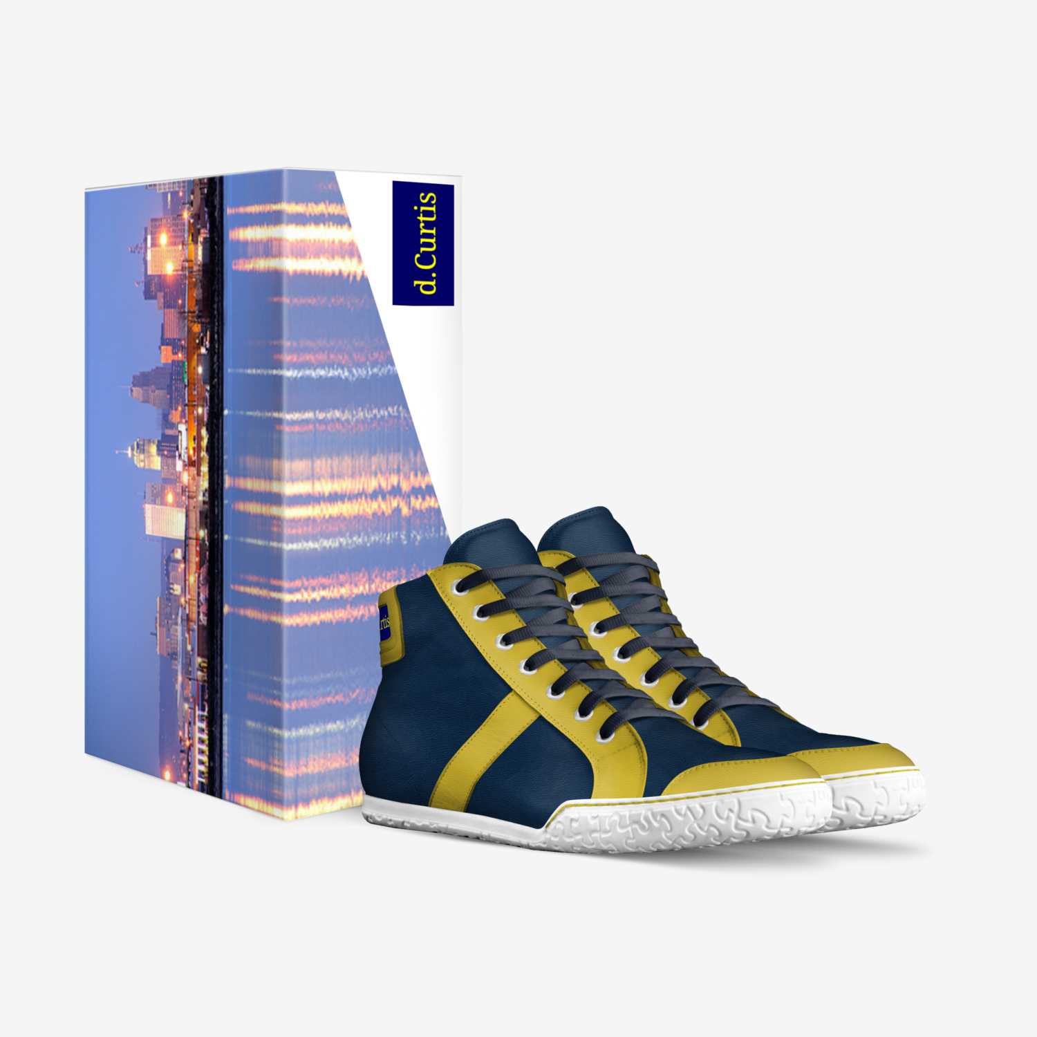d.Curtis Champion custom made in Italy shoes by Tai Harris | Box view
