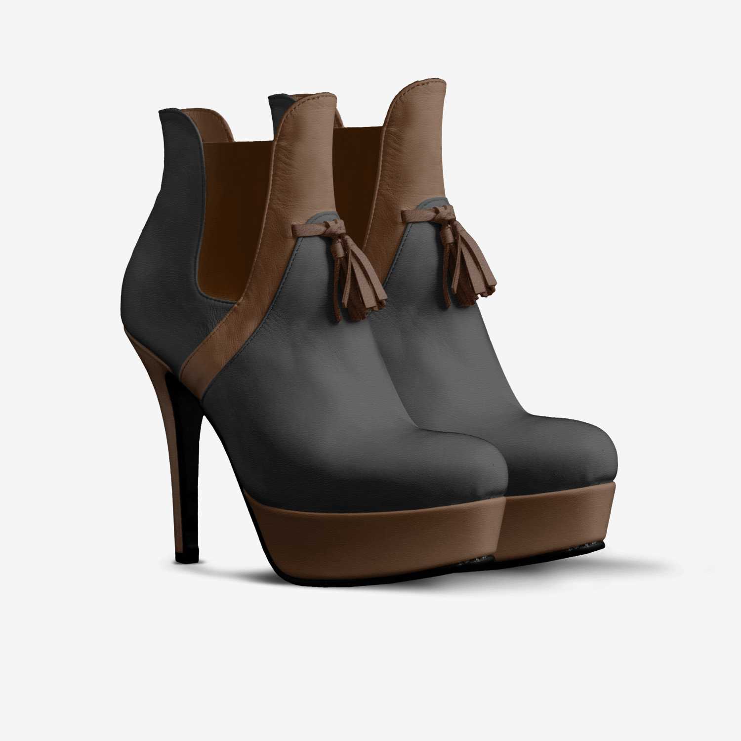 FLEEK (PIUMA) custom made in Italy shoes by Jamal Foster | Double view