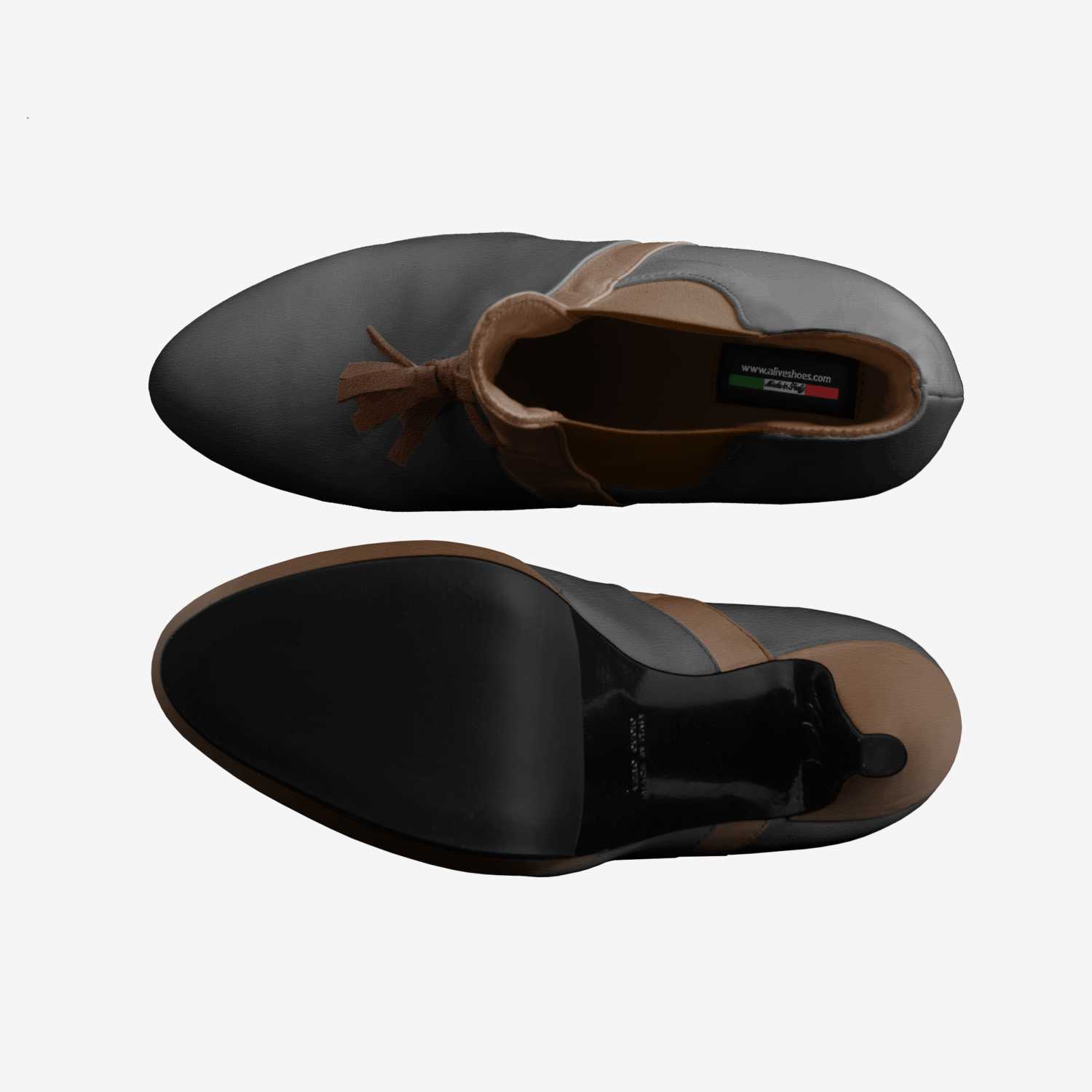 FLEEK (PIUMA) custom made in Italy shoes by Jamal Foster | Top view