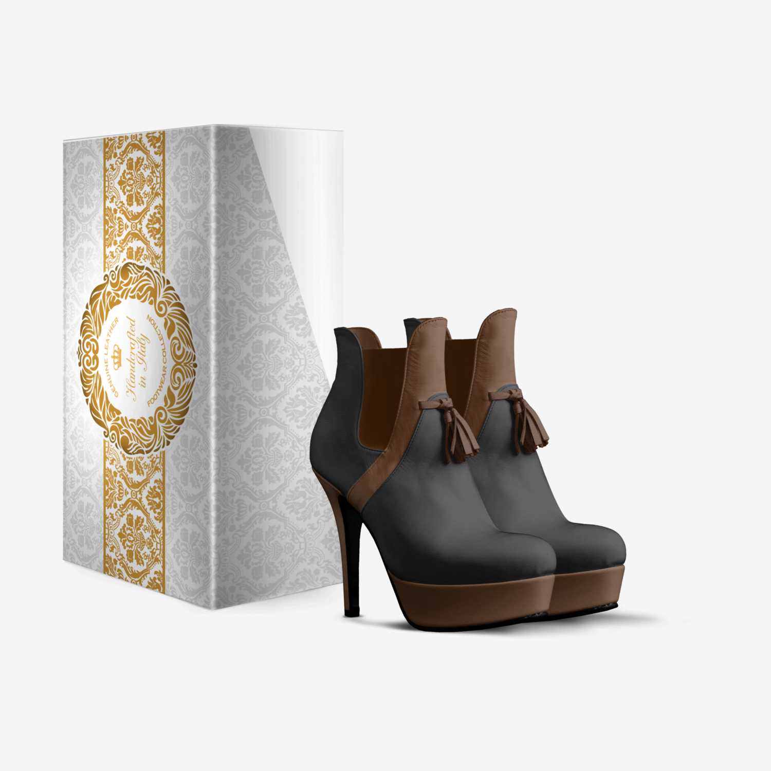 FLEEK (PIUMA) custom made in Italy shoes by Jamal Foster | Box view
