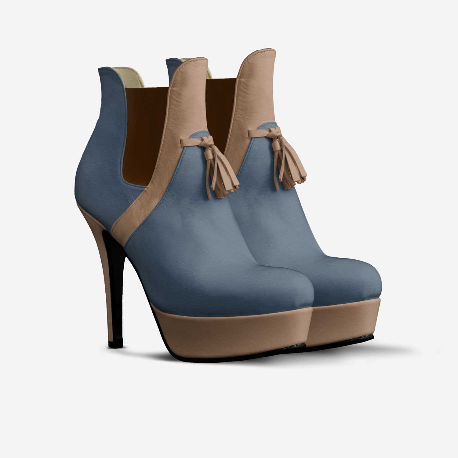 FLEEK (PIUMA) custom made in Italy shoes by Jamal Foster | Double view
