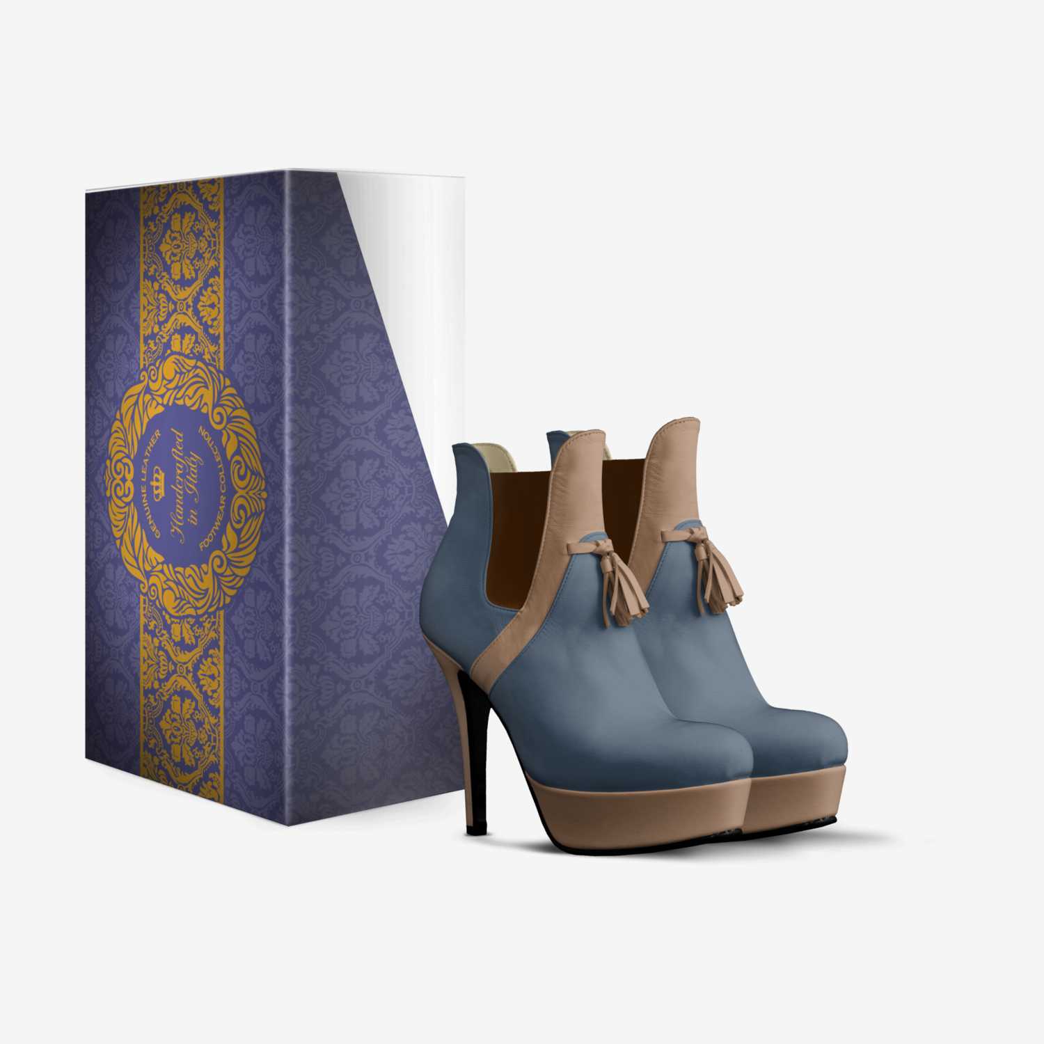 FLEEK (PIUMA) custom made in Italy shoes by Jamal Foster | Box view