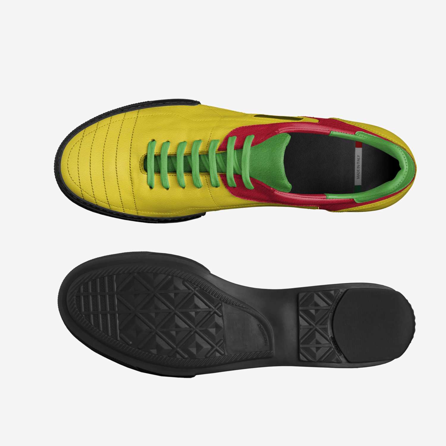 Right fit custom made in Italy shoes by Jonathan Vasquez | Top view