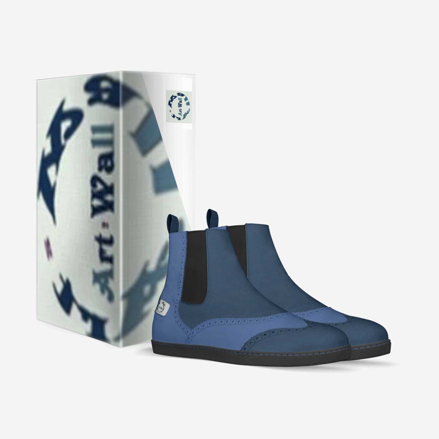 Art2Wall custom made in Italy shoes by Sherae Love | Box view