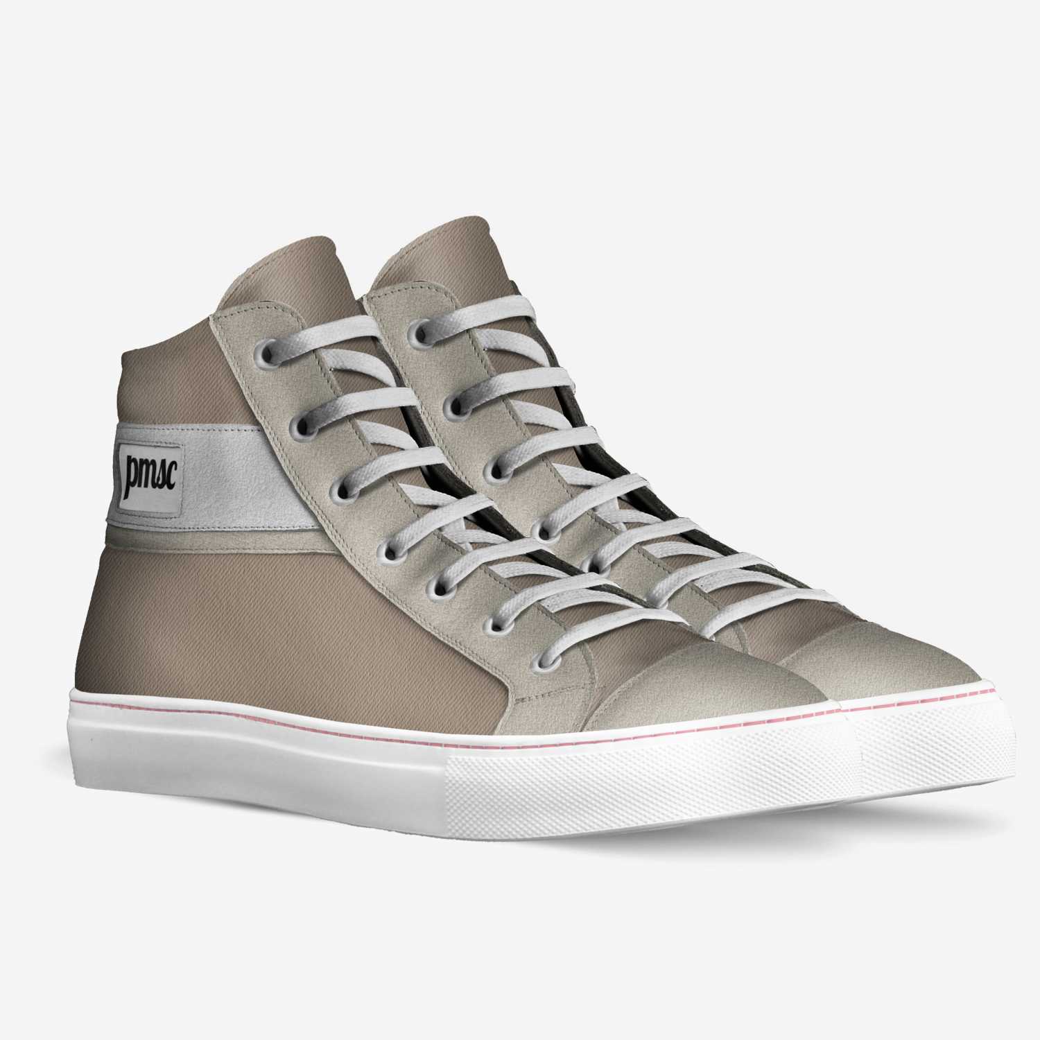 Scat High custom made in Italy shoes by Sarnaa Archie | Double view
