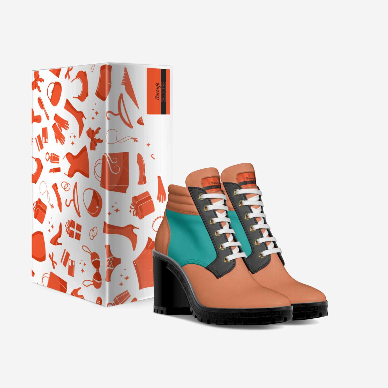 Naranja custom made in Italy shoes by Jerry Muhammad | Box view