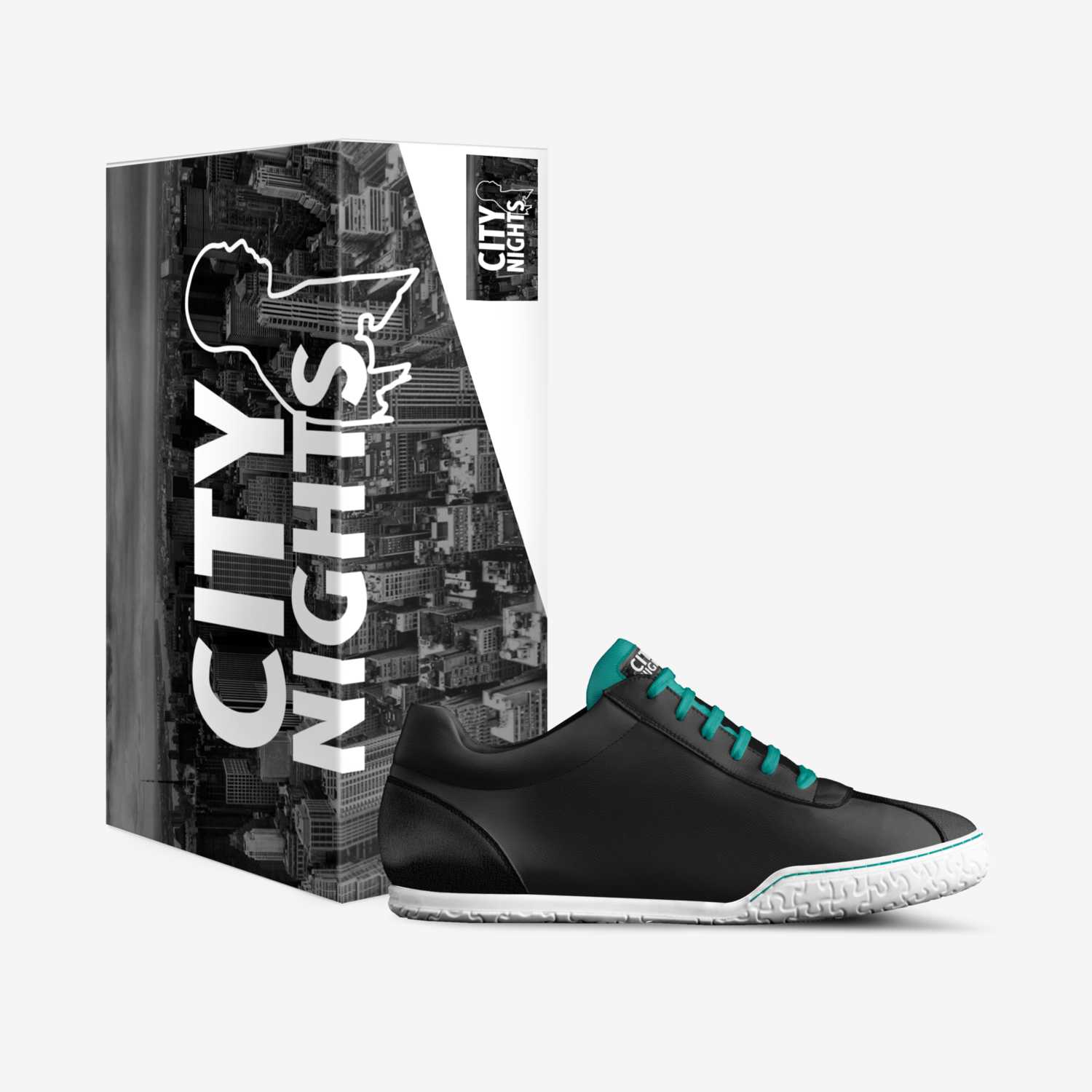 L IV E "City Nights" custom made in Italy shoes by Mario Mccoy | Box view