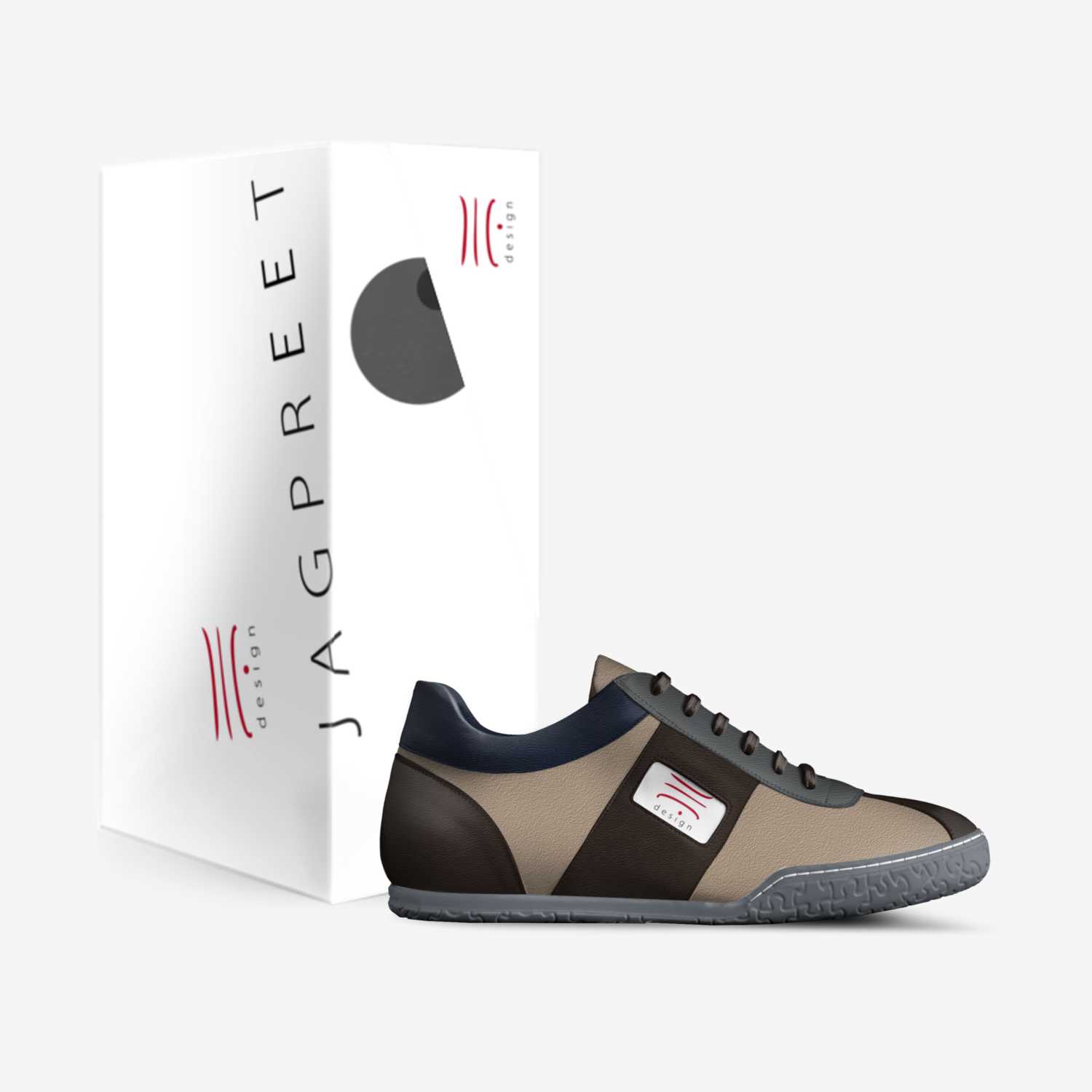 atom custom made in Italy shoes by Jagpreet Singh | Box view