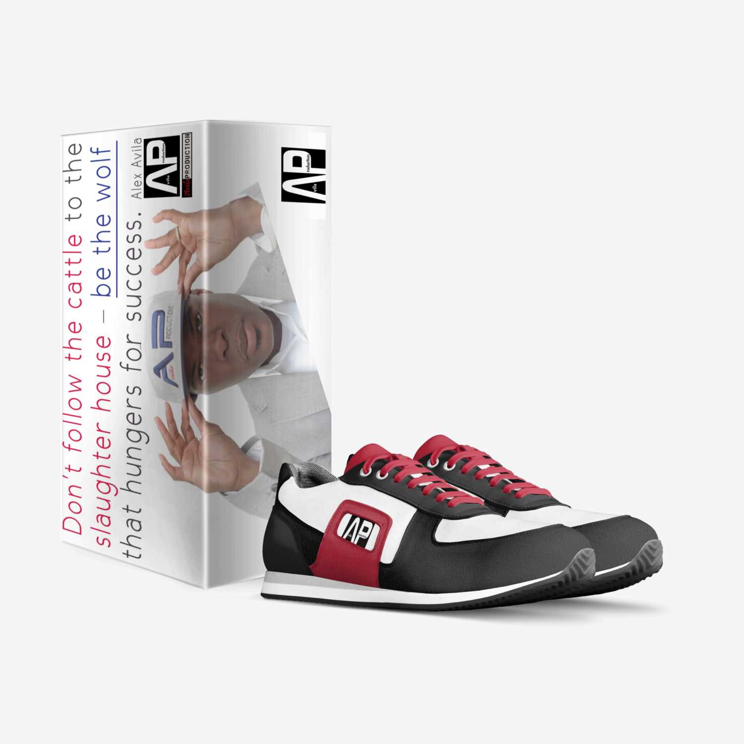 The Reb custom made in Italy shoes by Alex Avila | Box view