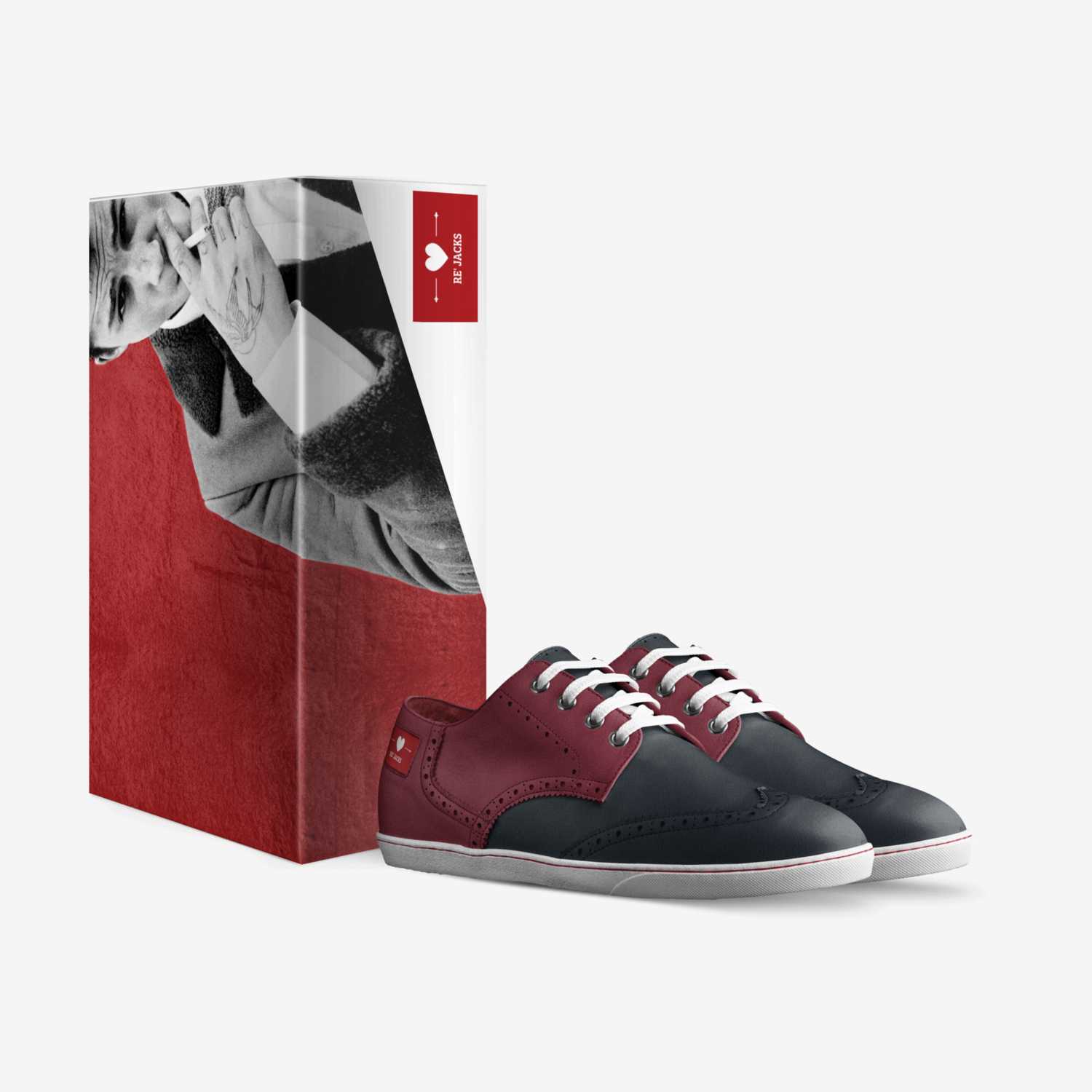 Re' Jacks custom made in Italy shoes by Daquan Murphy | Box view