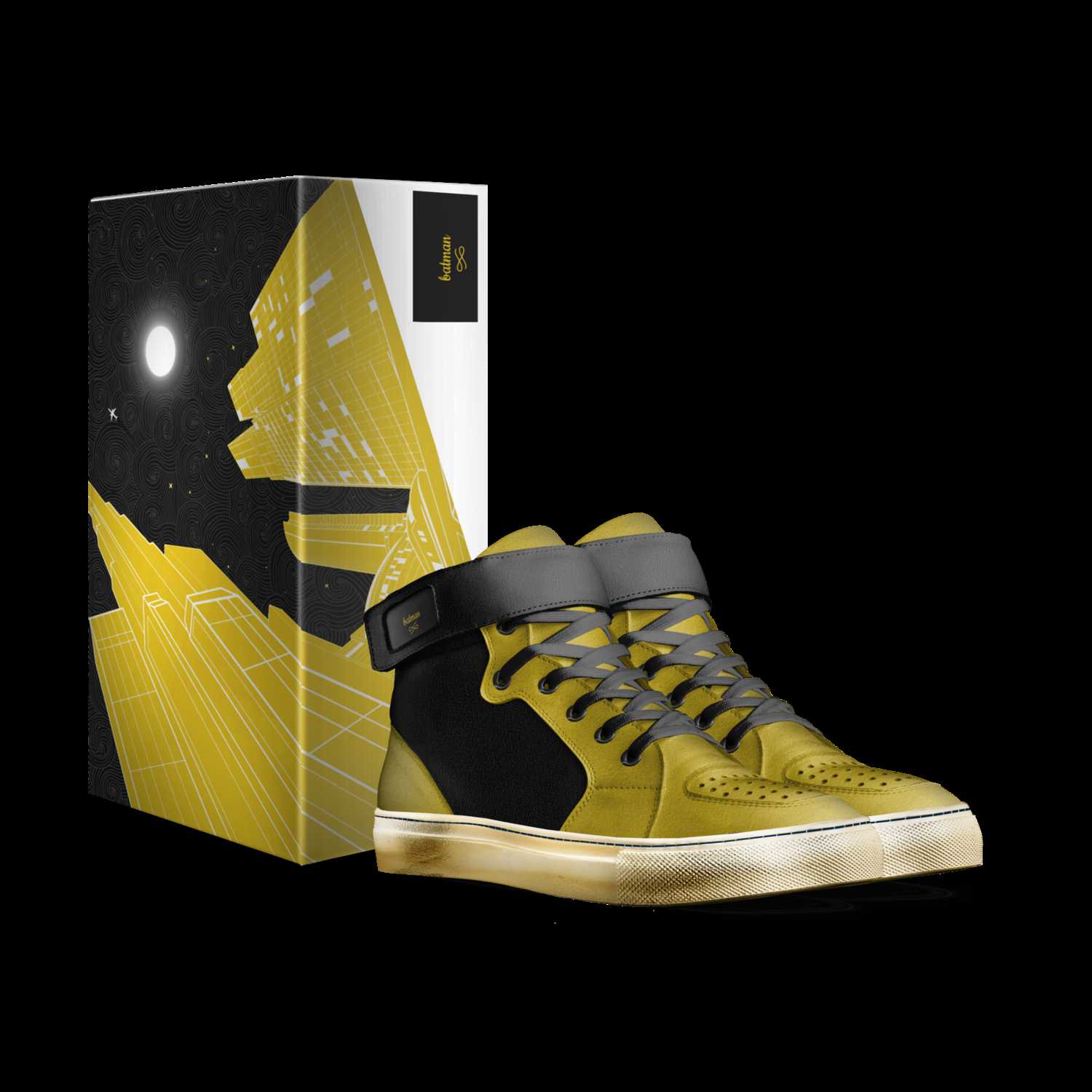 batman A Custom Shoe concept by Jay Pekrun