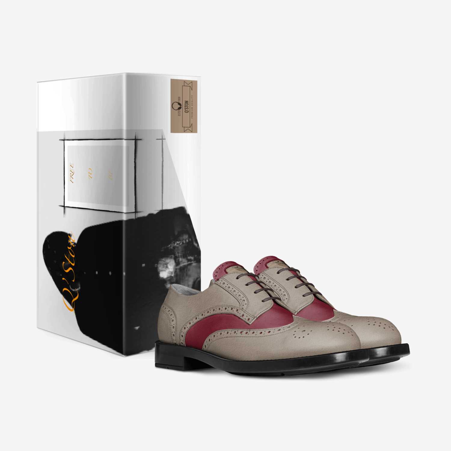 Q'Ston custom made in Italy shoes by Q'Ston Boston | Box view