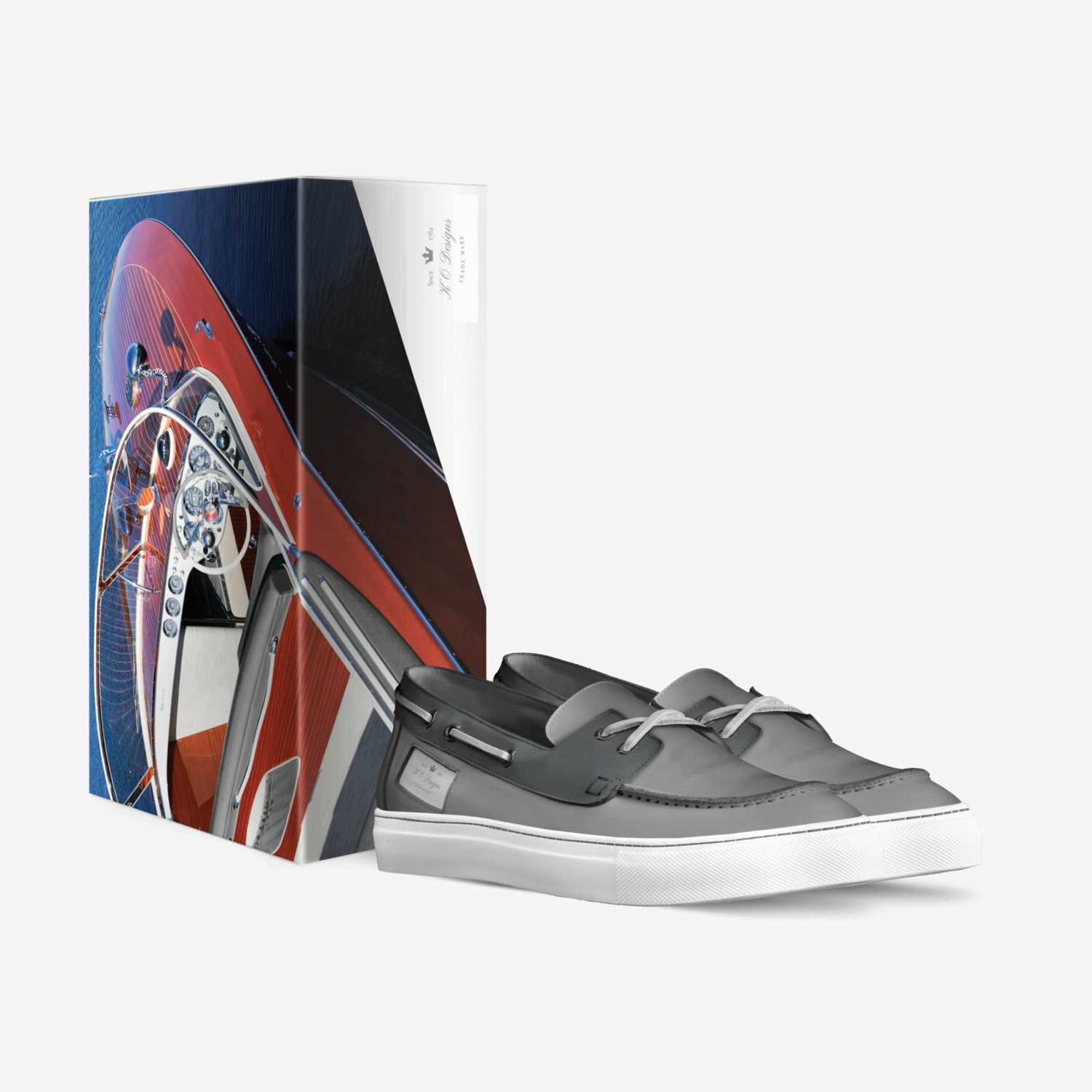 K O Designs custom made in Italy shoes by Kandise Owens | Box view