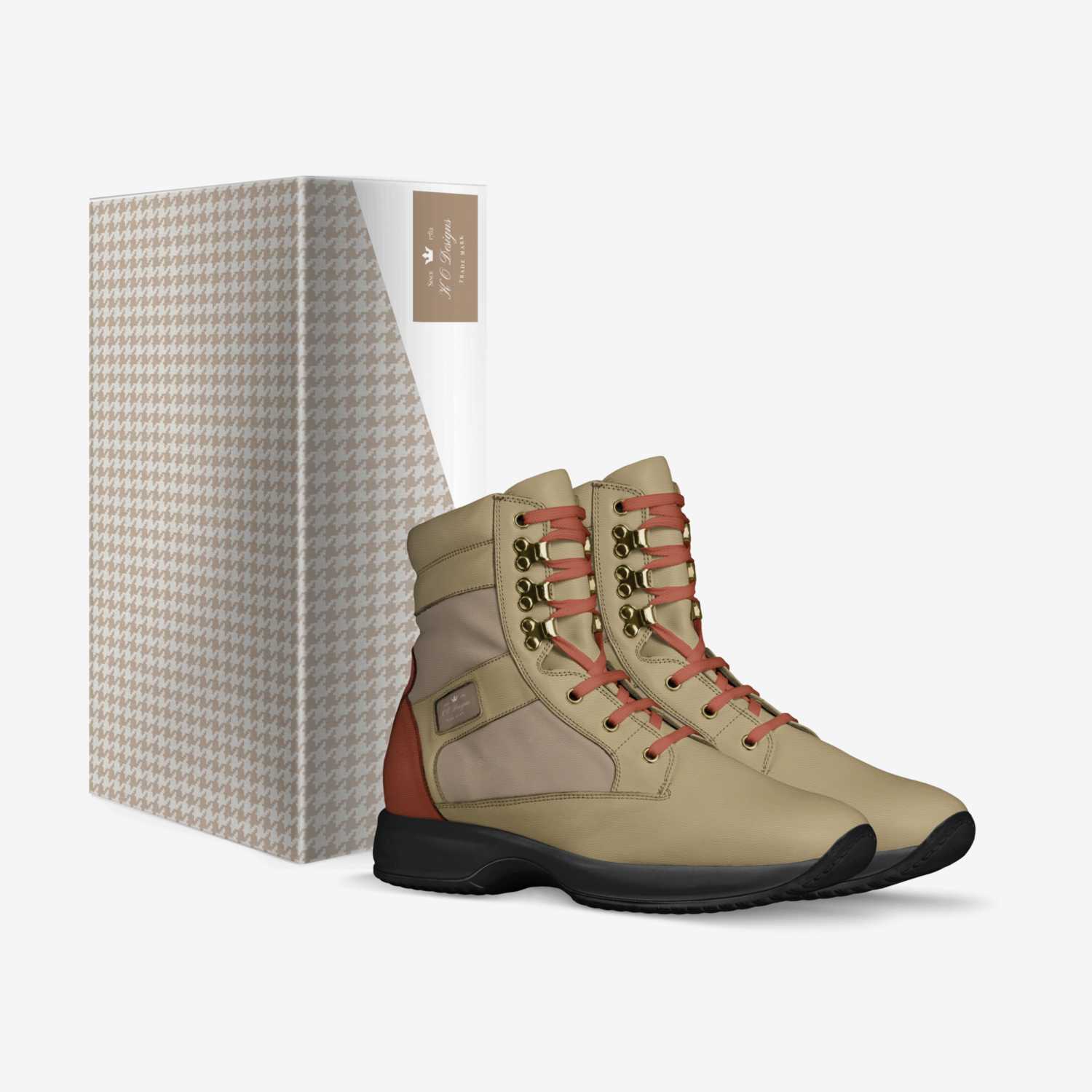 K O Designs custom made in Italy shoes by Kandise Owens | Box view
