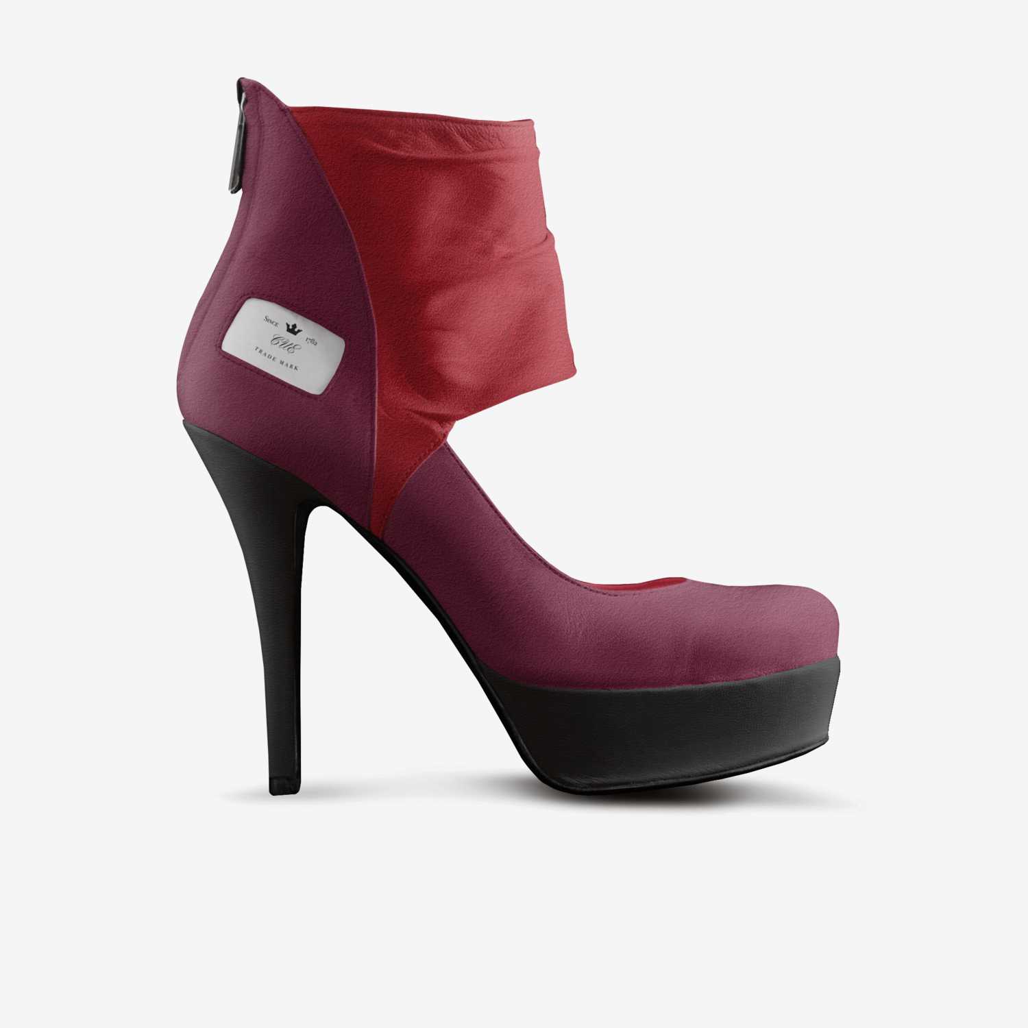 CUE custom made in Italy shoes by Jaden Hope Miner | Side view