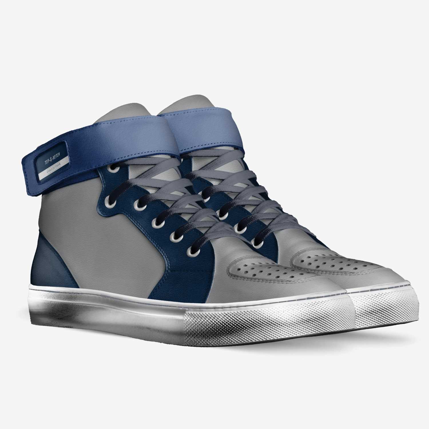 TOP-$-NOTCH custom made in Italy shoes by Jemerell Talton | Double view
