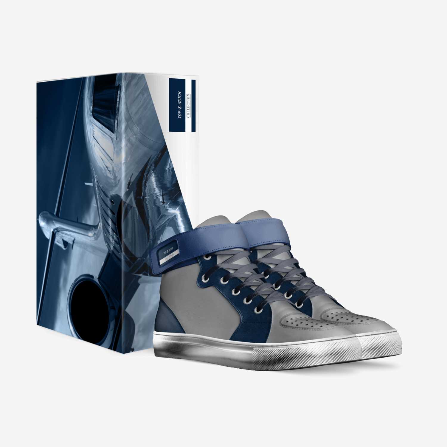 TOP-$-NOTCH custom made in Italy shoes by Jemerell Talton | Box view