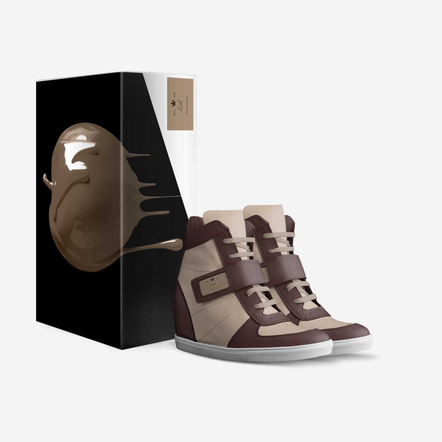 Esek  custom made in Italy shoes by Wayne Reed | Box view
