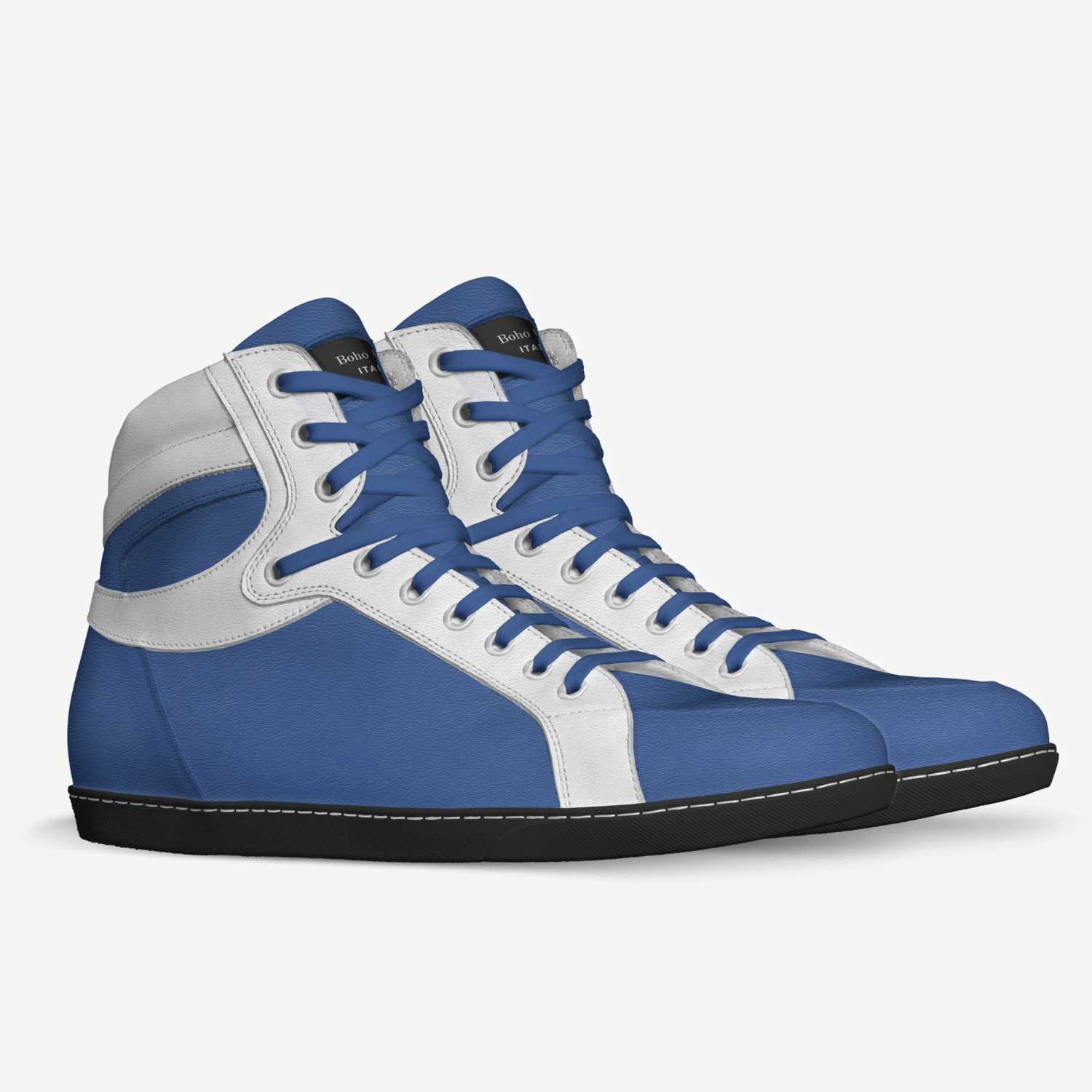 Boho Guy custom made in Italy shoes by Marijke Verkerk Design | Double view