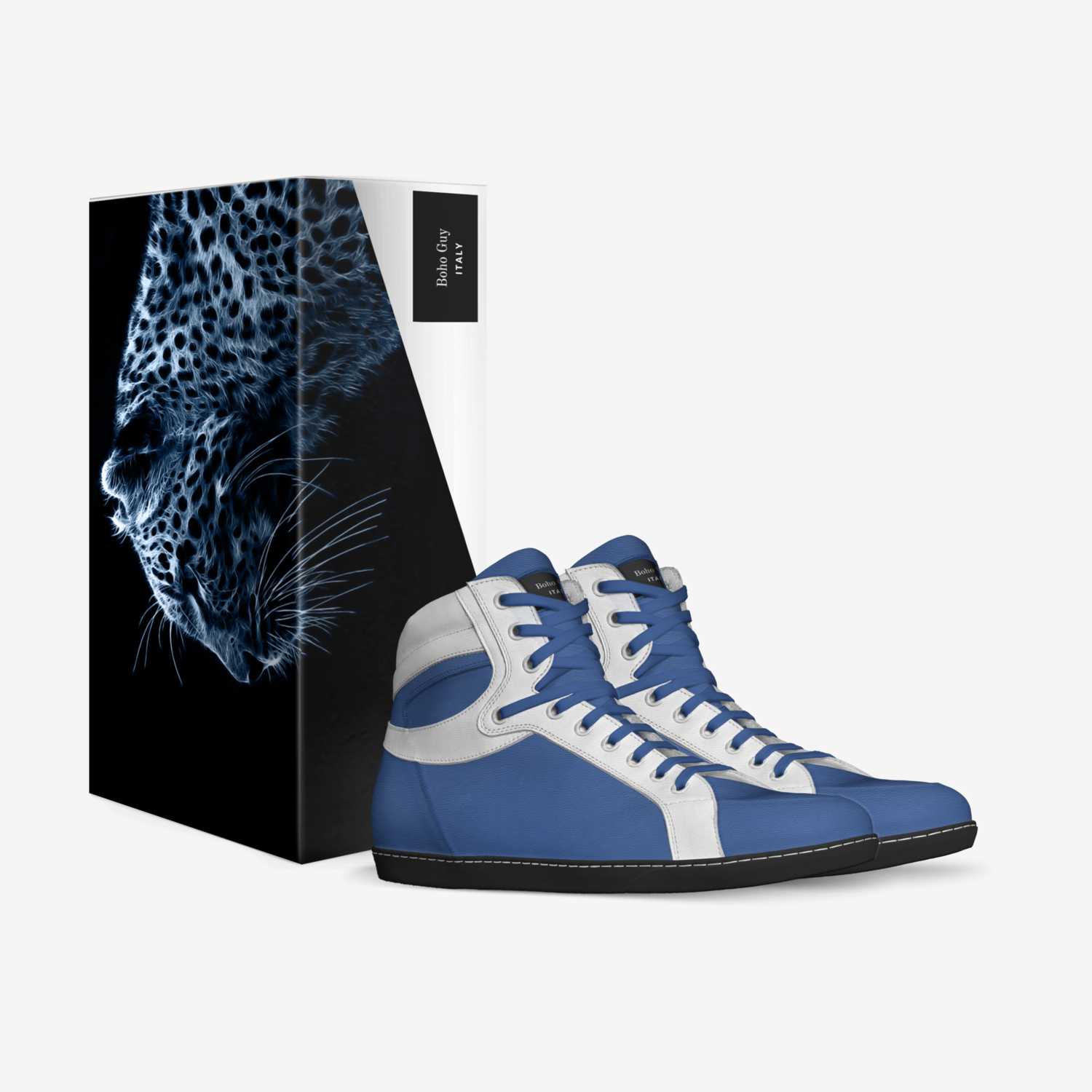 Boho Guy custom made in Italy shoes by Marijke Verkerk Design | Box view