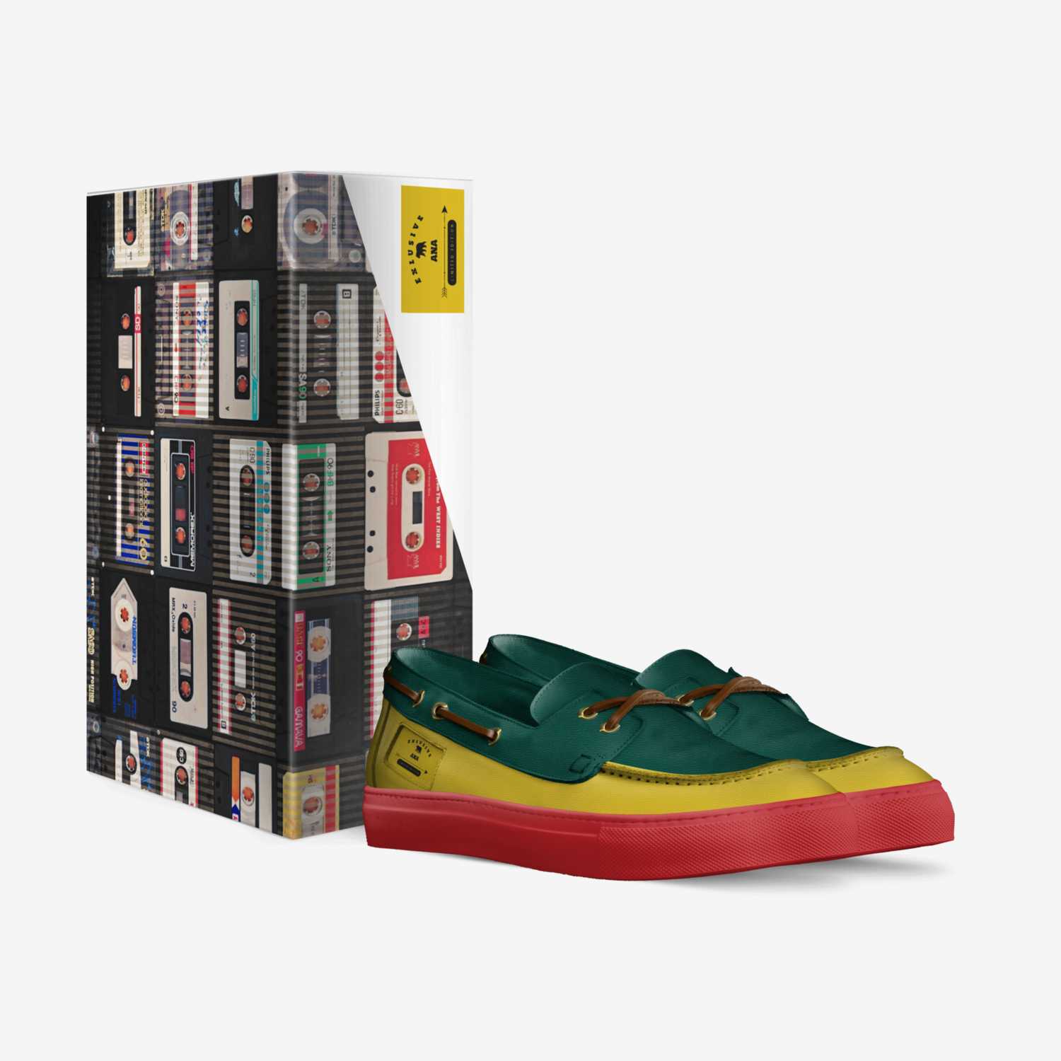 ana custom made in Italy shoes by Ana | Box view