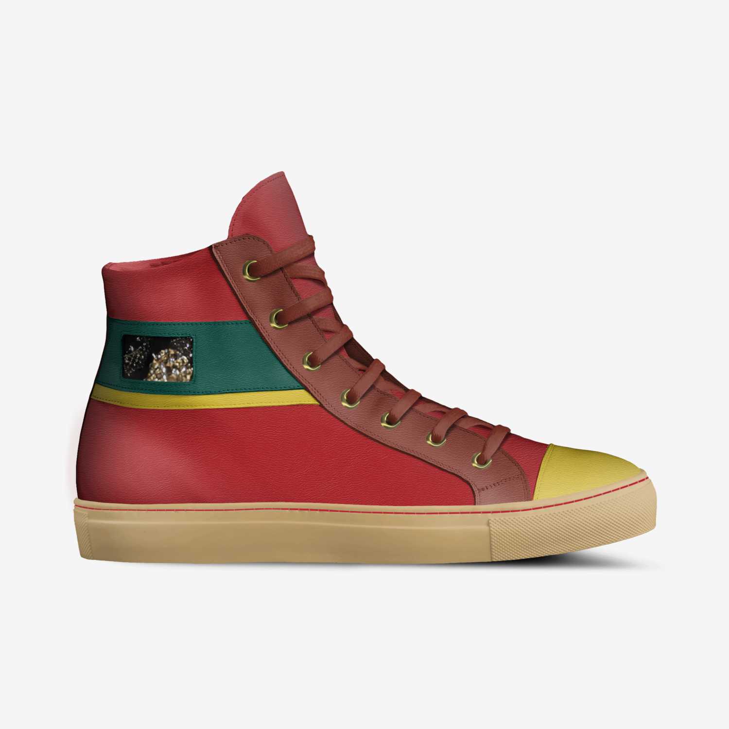 BFB custom made in Italy shoes by Genesis Ansah | Side view