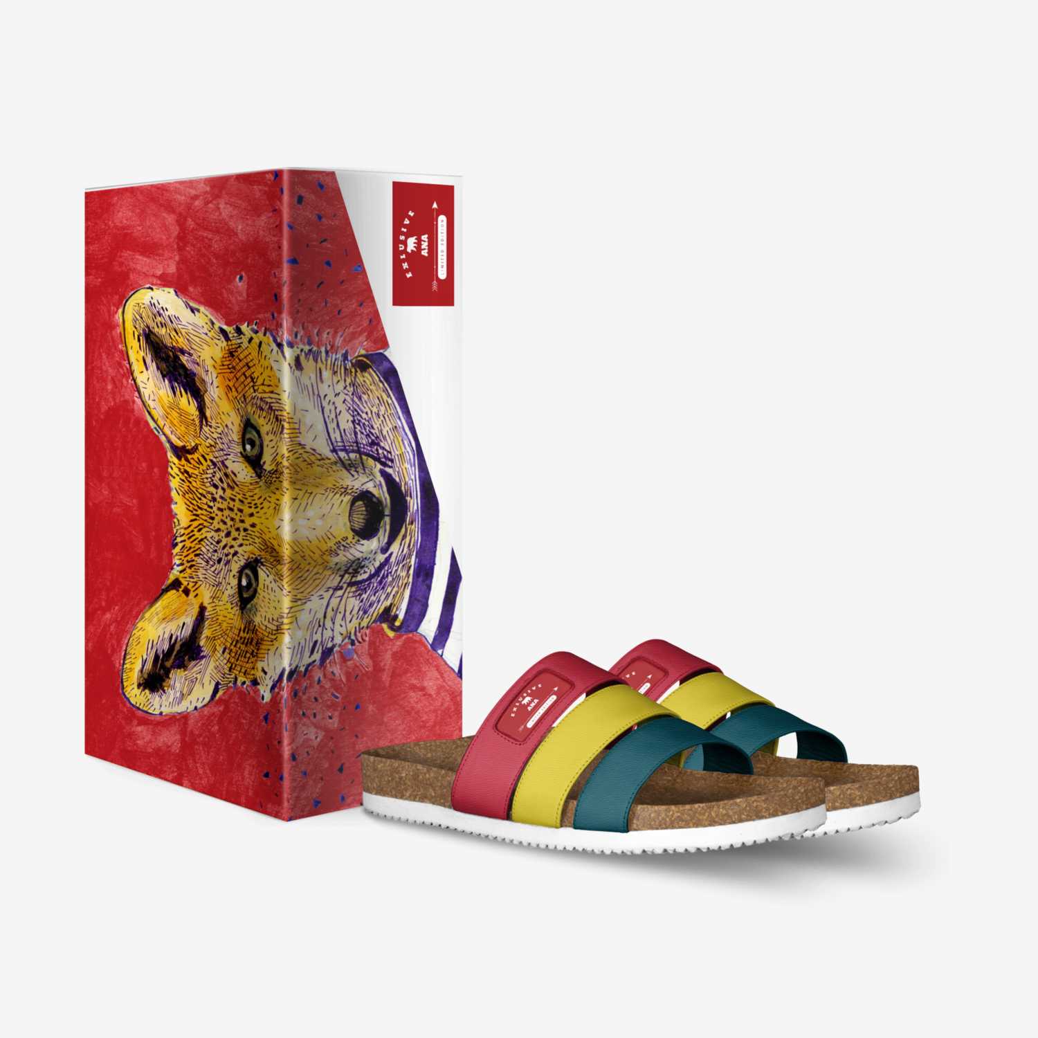 ana custom made in Italy shoes by Ana | Box view