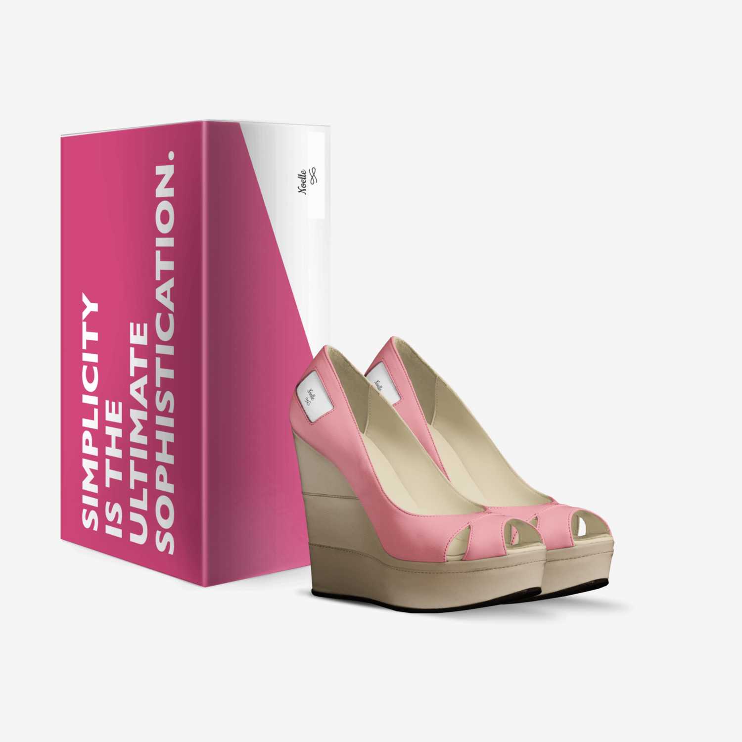 Noelle custom made in Italy shoes by Lashanna Banks | Box view