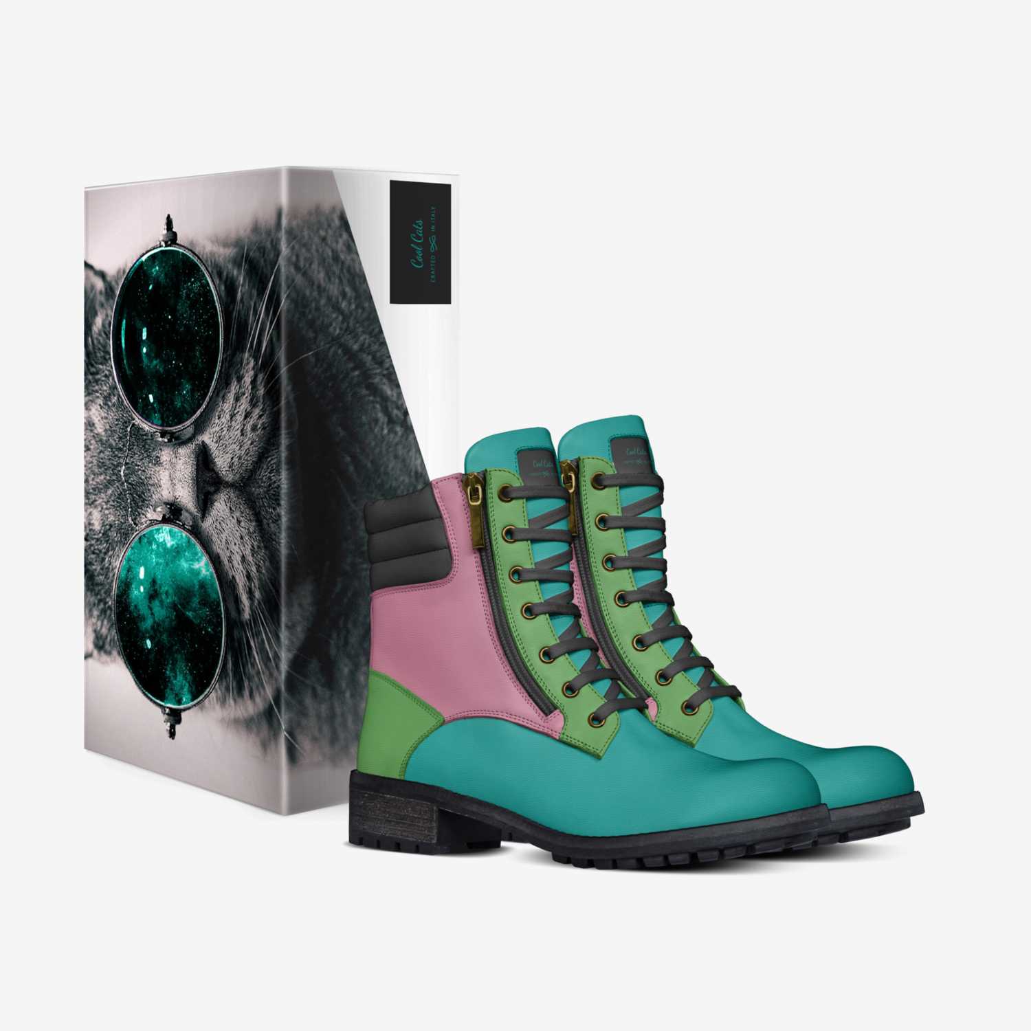 Poppers custom made in Italy shoes by Danny Shumaker | Box view