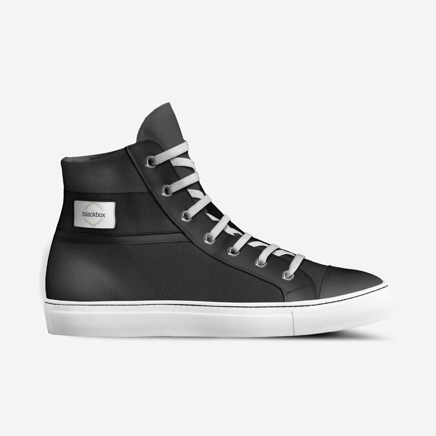 blackbox custom made in Italy shoes by Agency Aliveshoes | Side view
