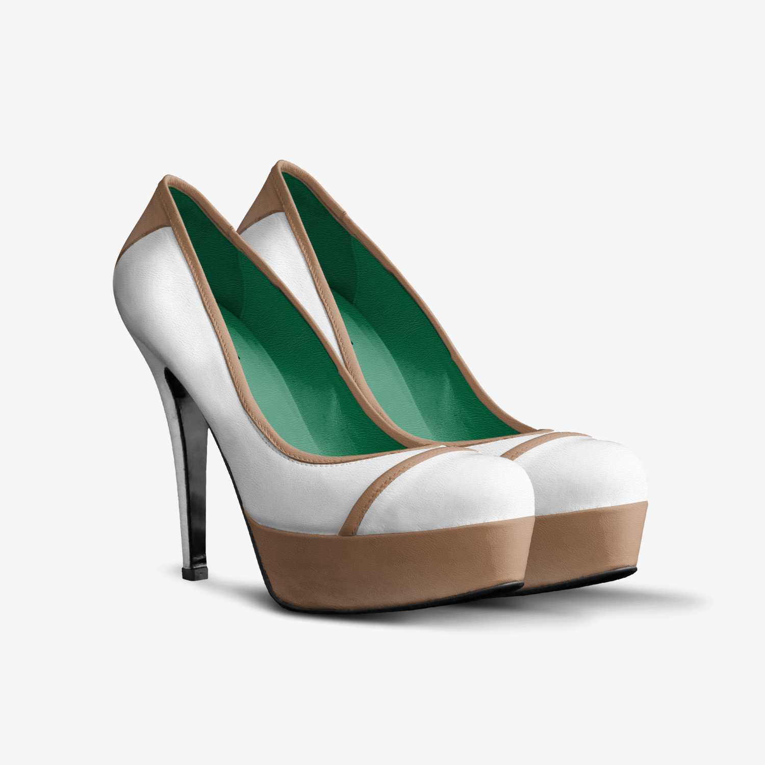 Penrose custom made in Italy shoes by Ollie Nicole | Double view